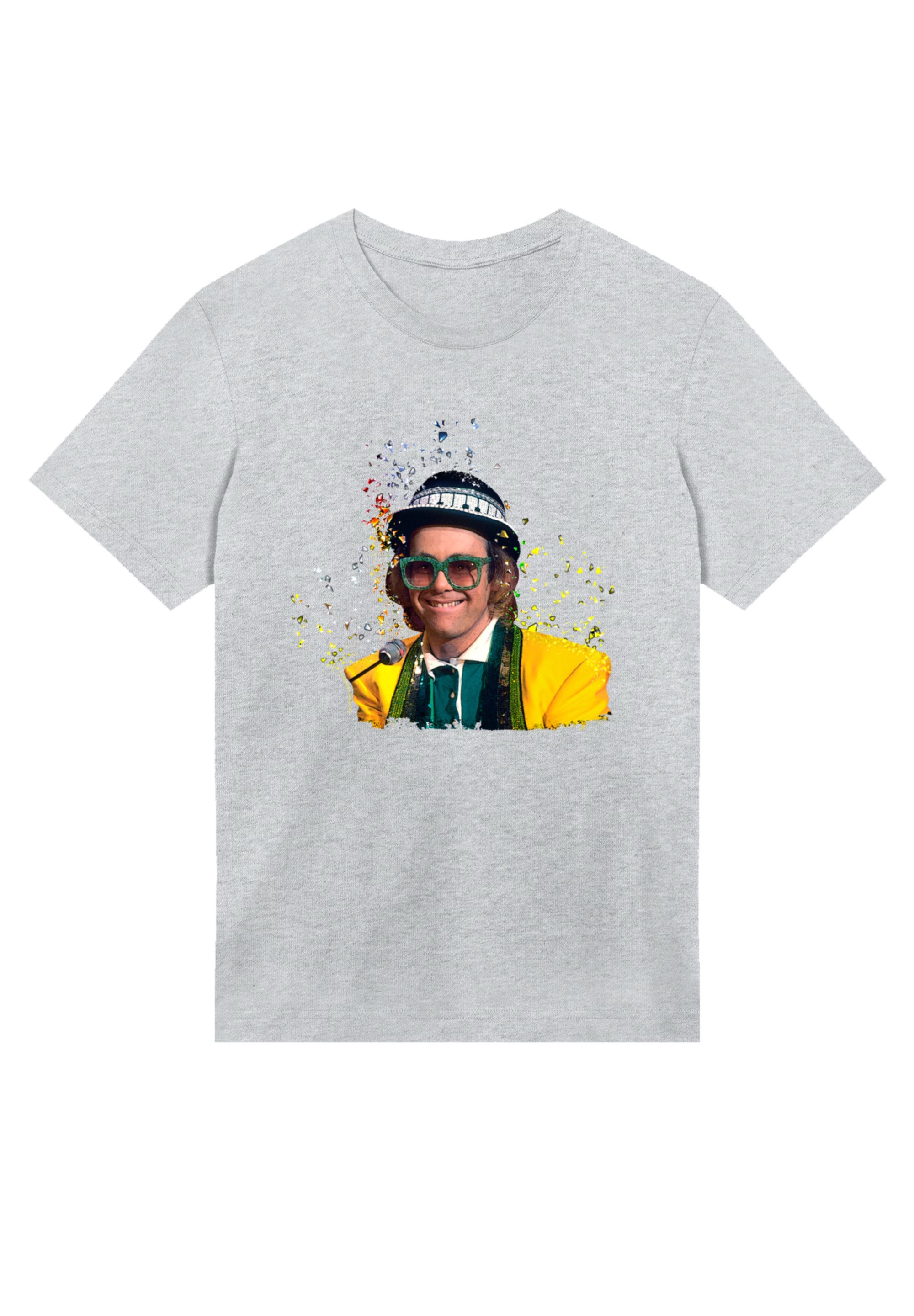 F4NT4STIC T-Shirt "TV Times Elton John At The Piano 1977", Premium Qualität günstig online kaufen