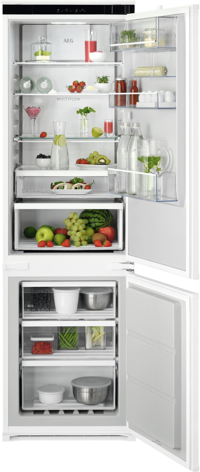AEG Einbaukühlgefrierkombination Serie 6000 "TSC6M183ES" 177,2 cm hoch 54,6 günstig online kaufen