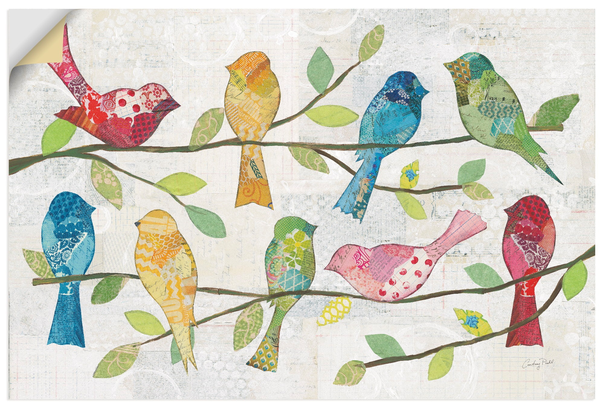 Wandbild ARTLAND "Catching Up VI", farbe bild(er): farbig, B:30cm H:20cm, Bilder, als Alubild, Leinwandbild, Poster, Wandaufkleber in verschied. Größen 4