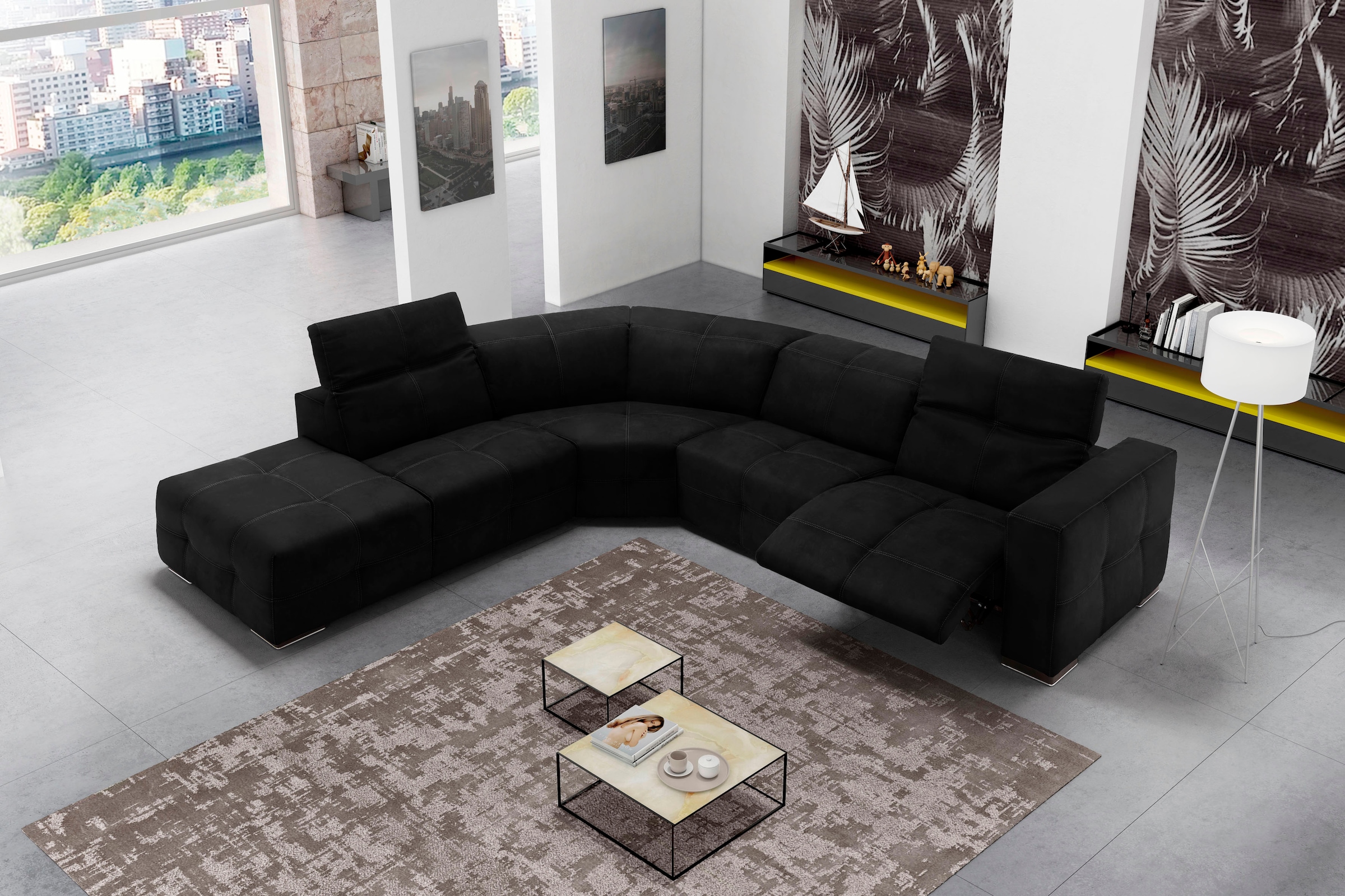 Egoitaliano Ecksofa "Sauvanne, Designsofa der Extraklasse, elegant und bequ günstig online kaufen