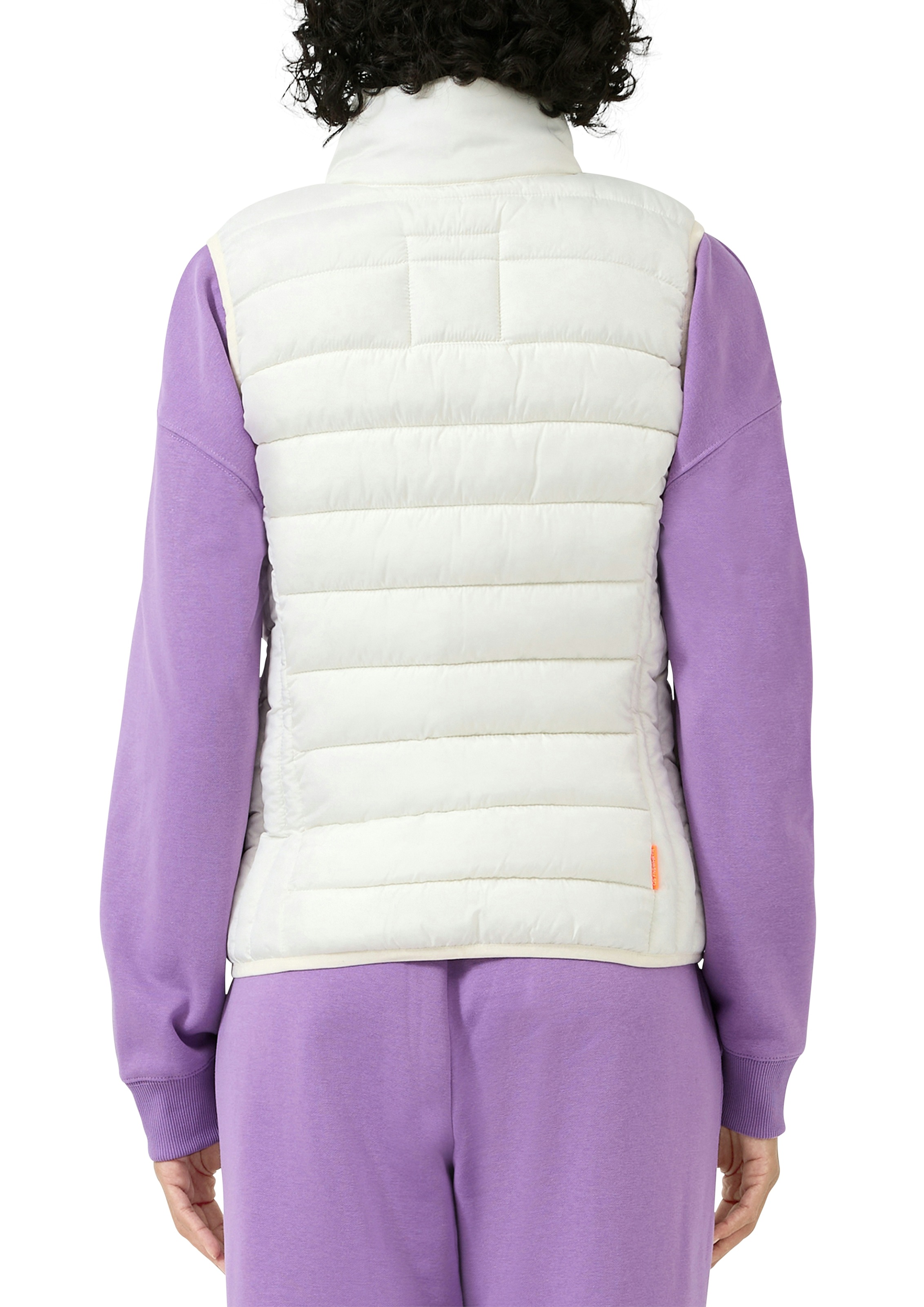 QS Steppweste mit Stehkragen und Reißverschluss günstig online kaufen