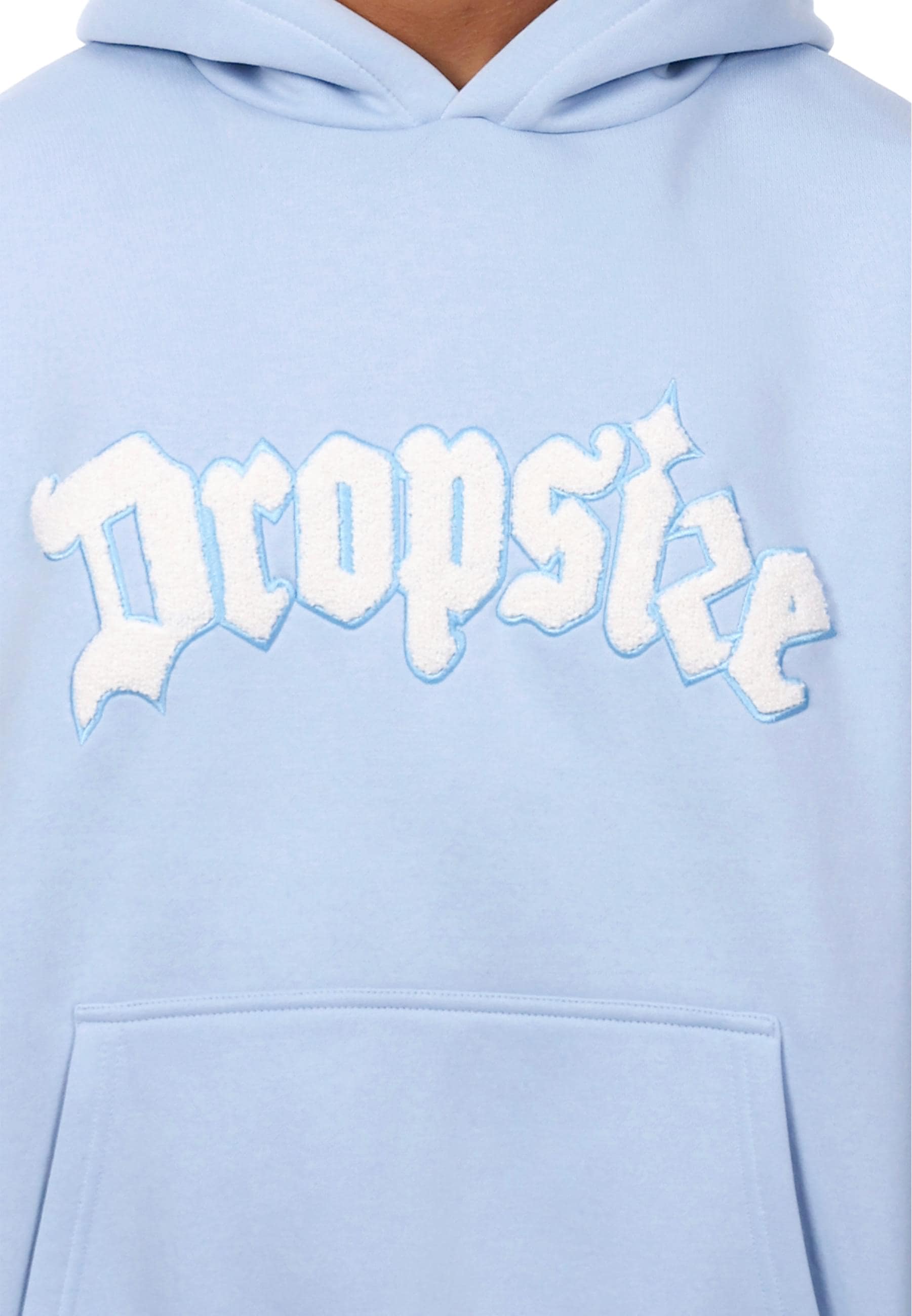 Dropsize Kapuzensweatshirt »Dropsize HEAVY OVERSIZE FROTTEE EMBO V2 HOODIE«, (1 tlg.)