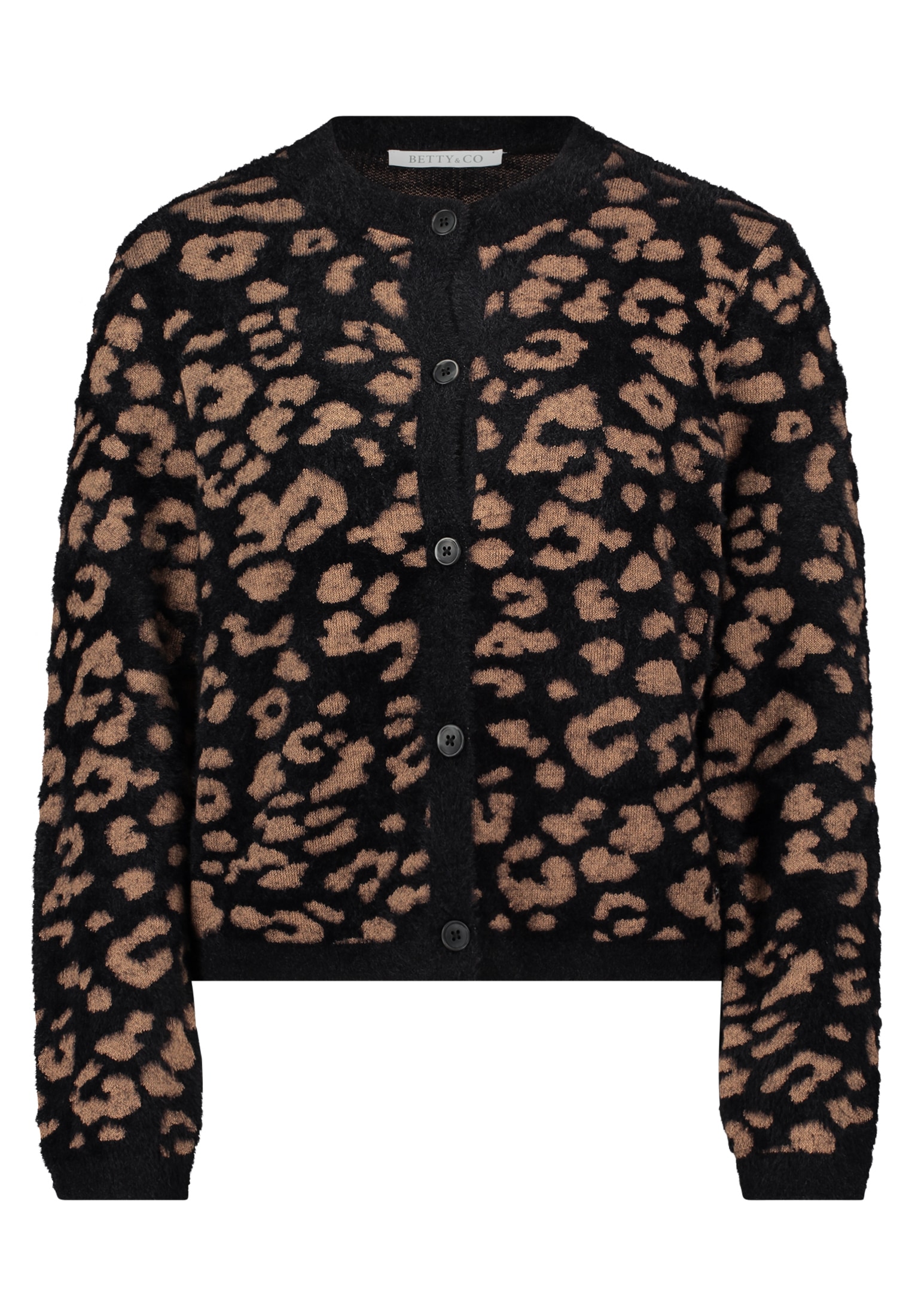 Betty&Co Strickjacke »Betty & Co Damen Strick-Cardigan mit Jacquard«