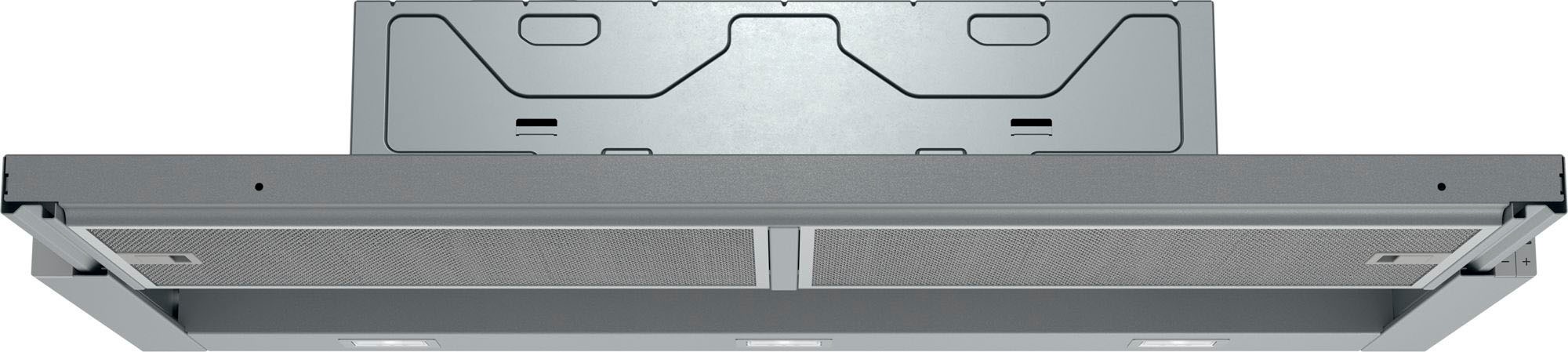 SIEMENS Flachschirmhaube "LI94LB530", B:89,8cm H:20,3cm T:29cm, silber, Dunstabzugshauben, Leiser iQdrive-Motor für mehr Ruhe & helles LED-Licht beim