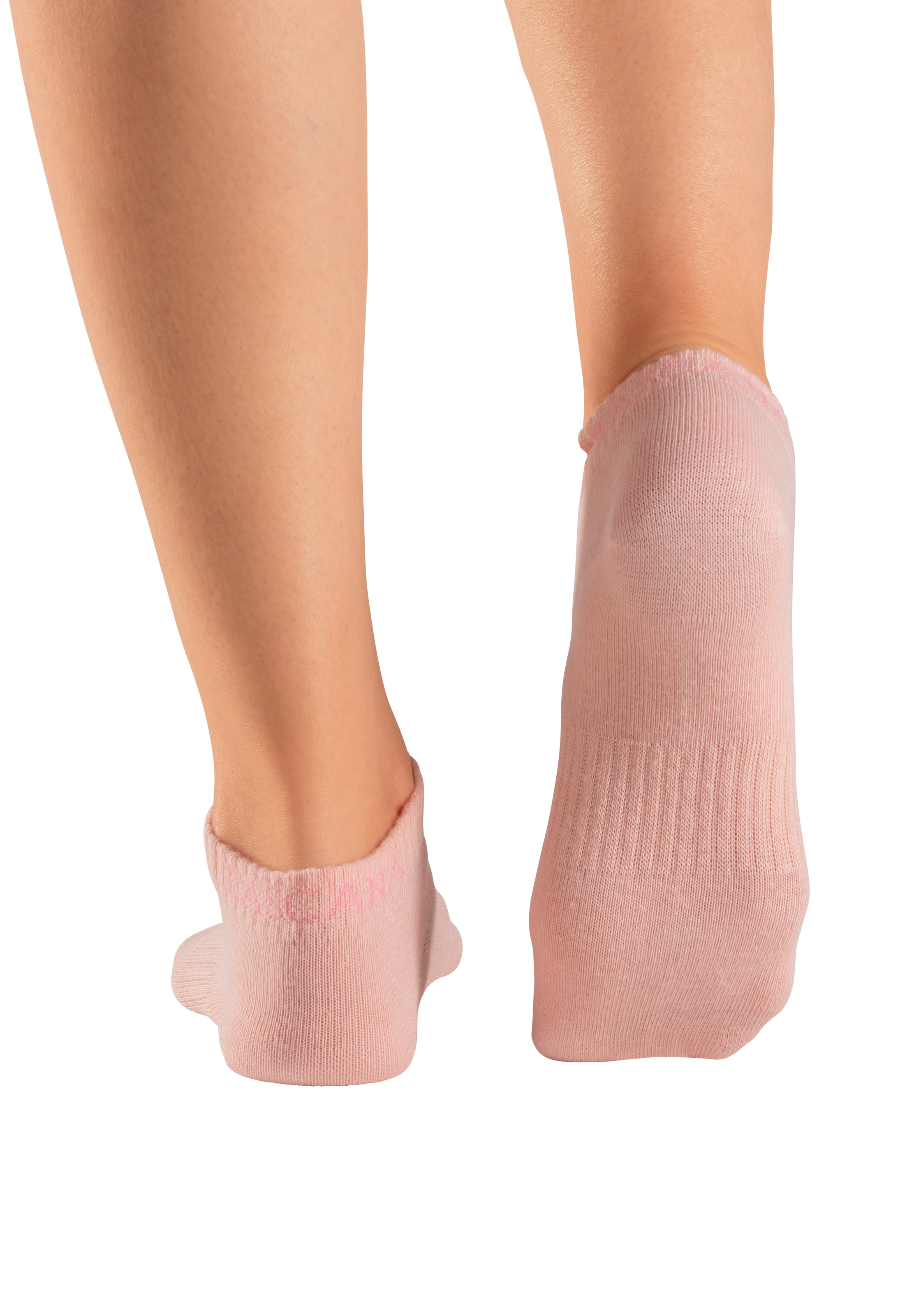 LASCANA ACTIVE Sneakersocken, (Packung, 6 Paar), mit eingestricktem Marken Logo