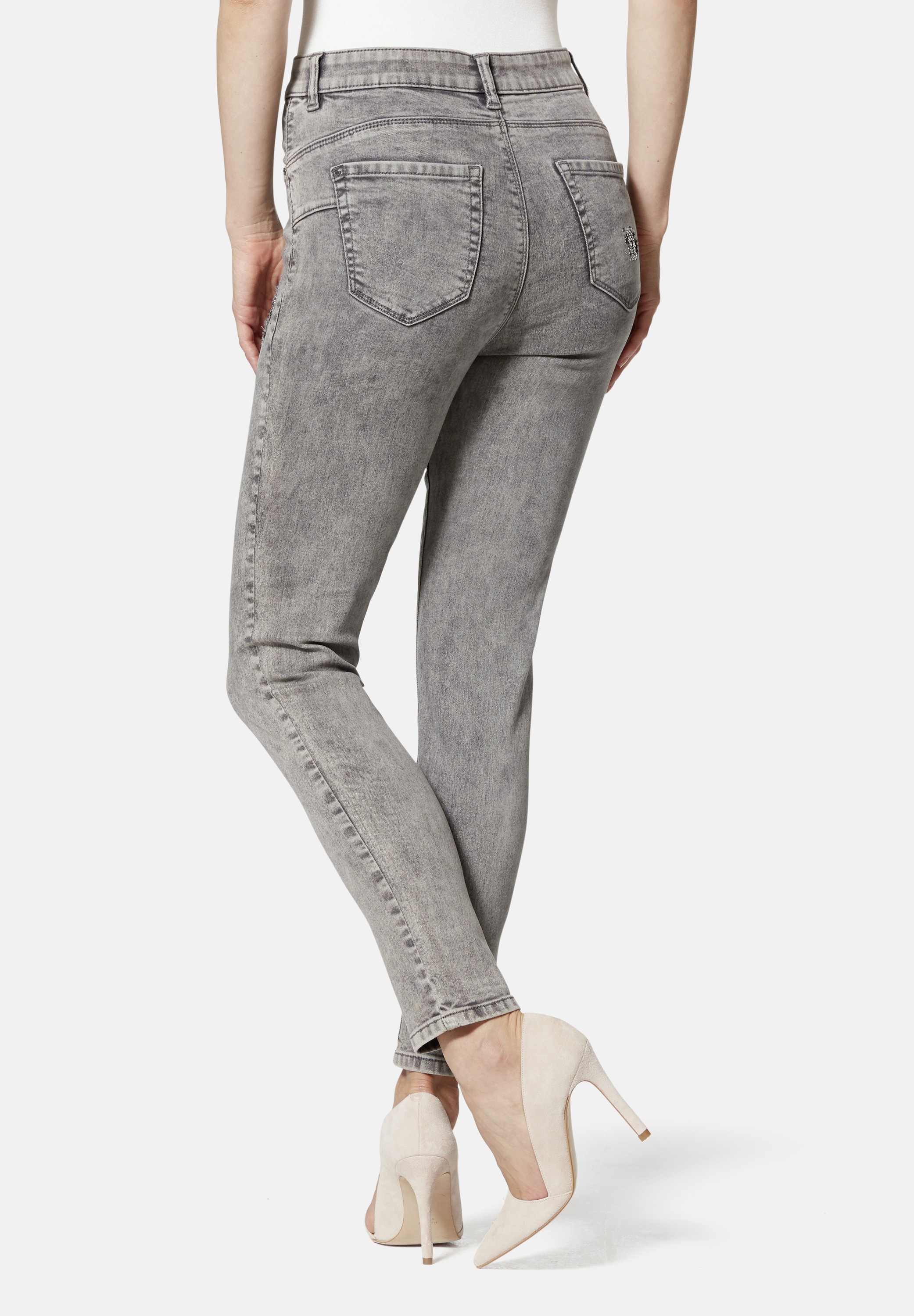 STOOKER WOMEN 5-Pocket-Jeans »Rio Fashion Skinny Fit«, Skinny Fit Casual Clean Wash Denim Jeans Magic Shape Effekt für Damen