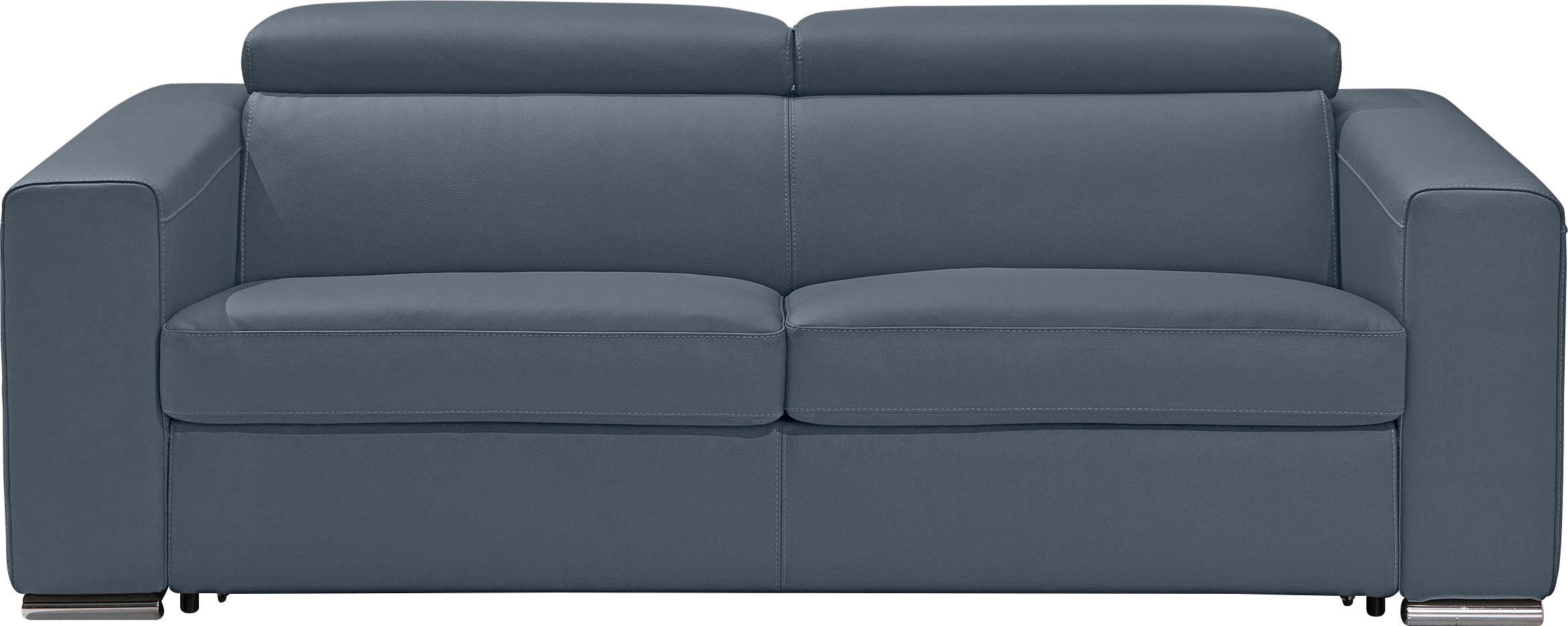 Egoitaliano Schlafsofa "Cabiria, Design und super Sitz- und Liegekomfort", Sofa inkl. Schlaffunktion, Kopfteile verstell