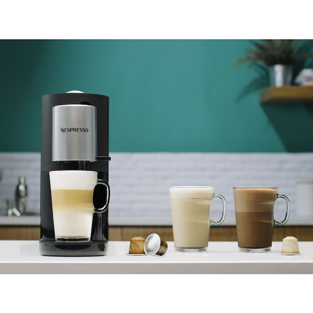 Wassertank: Kapseln Krups«, Nespresso Atelier bestellen Nespresso inkl. | »XN8908 1 von Bar 19 Kapselmaschine + L, Druck, online BAUR Glastasse