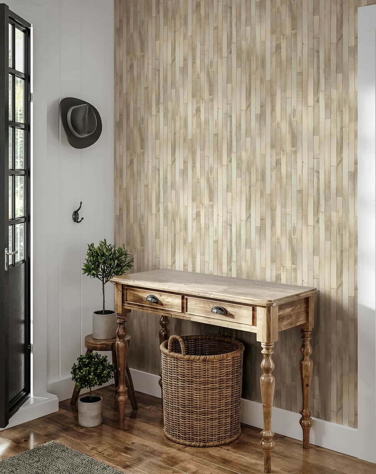Marburg Vliestapete »Tapete Holz Dielen«, Holz, moderne Vliestapete für Wohnzimmer Schlafzimmer Küche