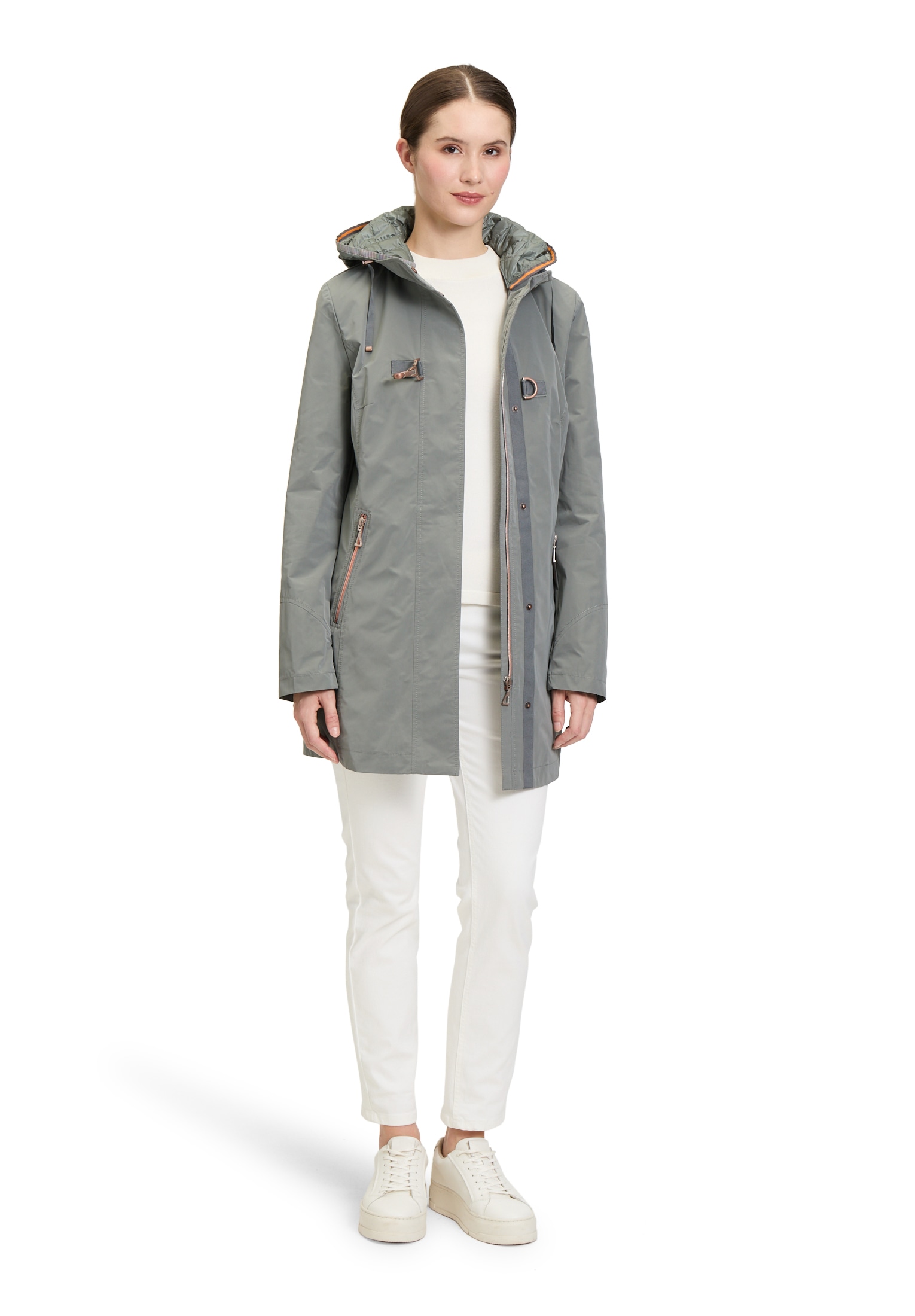 Gil Bret Outdoorjacke, mit Kapuze, mit Kapuze