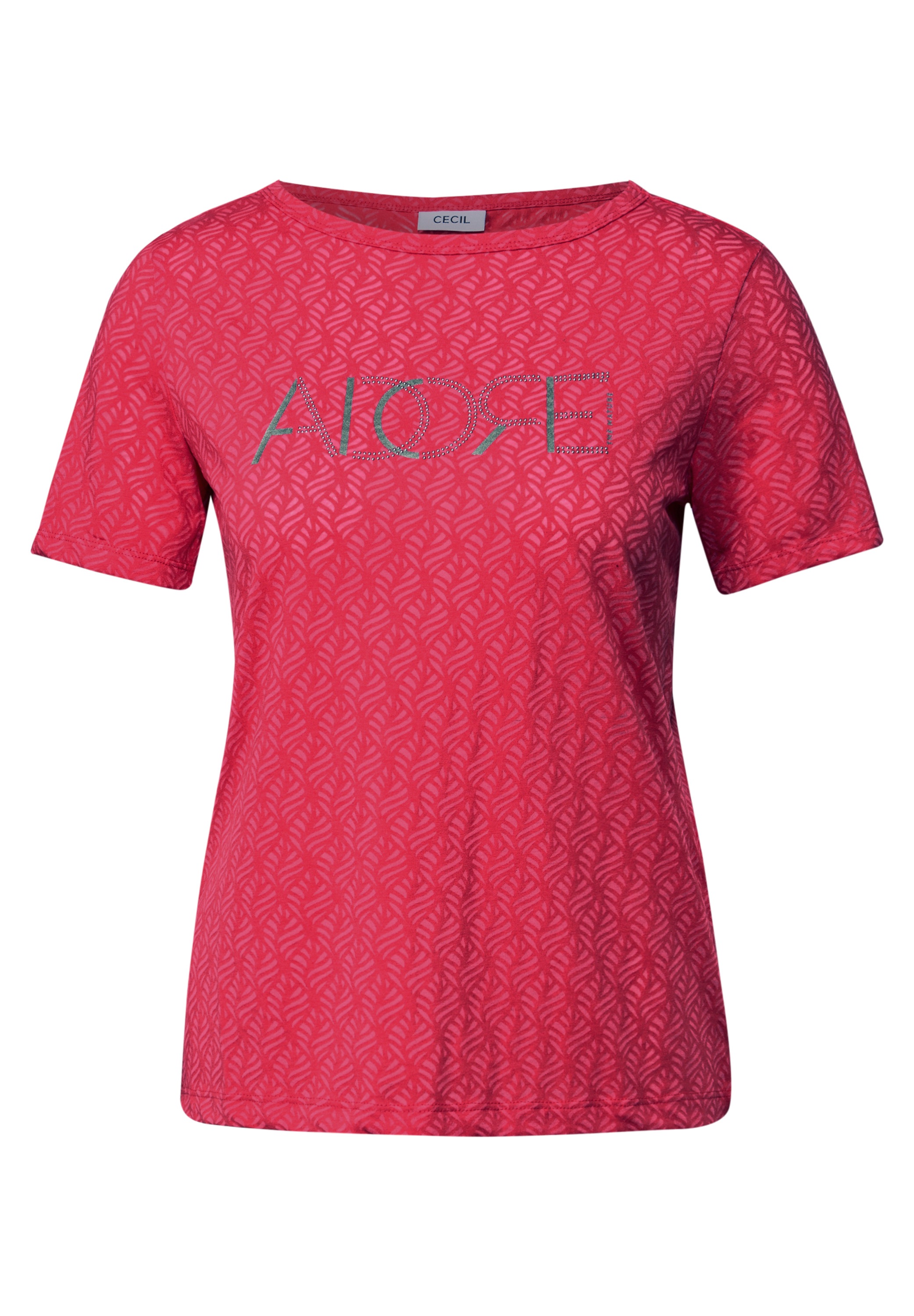 Cecil T-Shirt Women's Red XXL 3