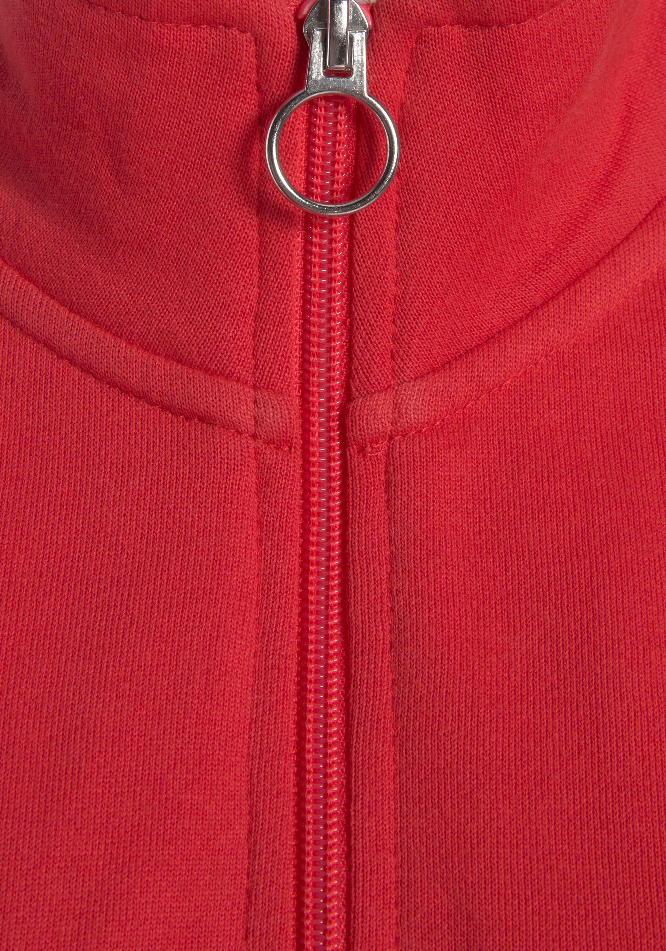 H.I.S Sweatshirt »Troyer mit für | im bestellen BAUR Stil Stehkragen«, maritimen
