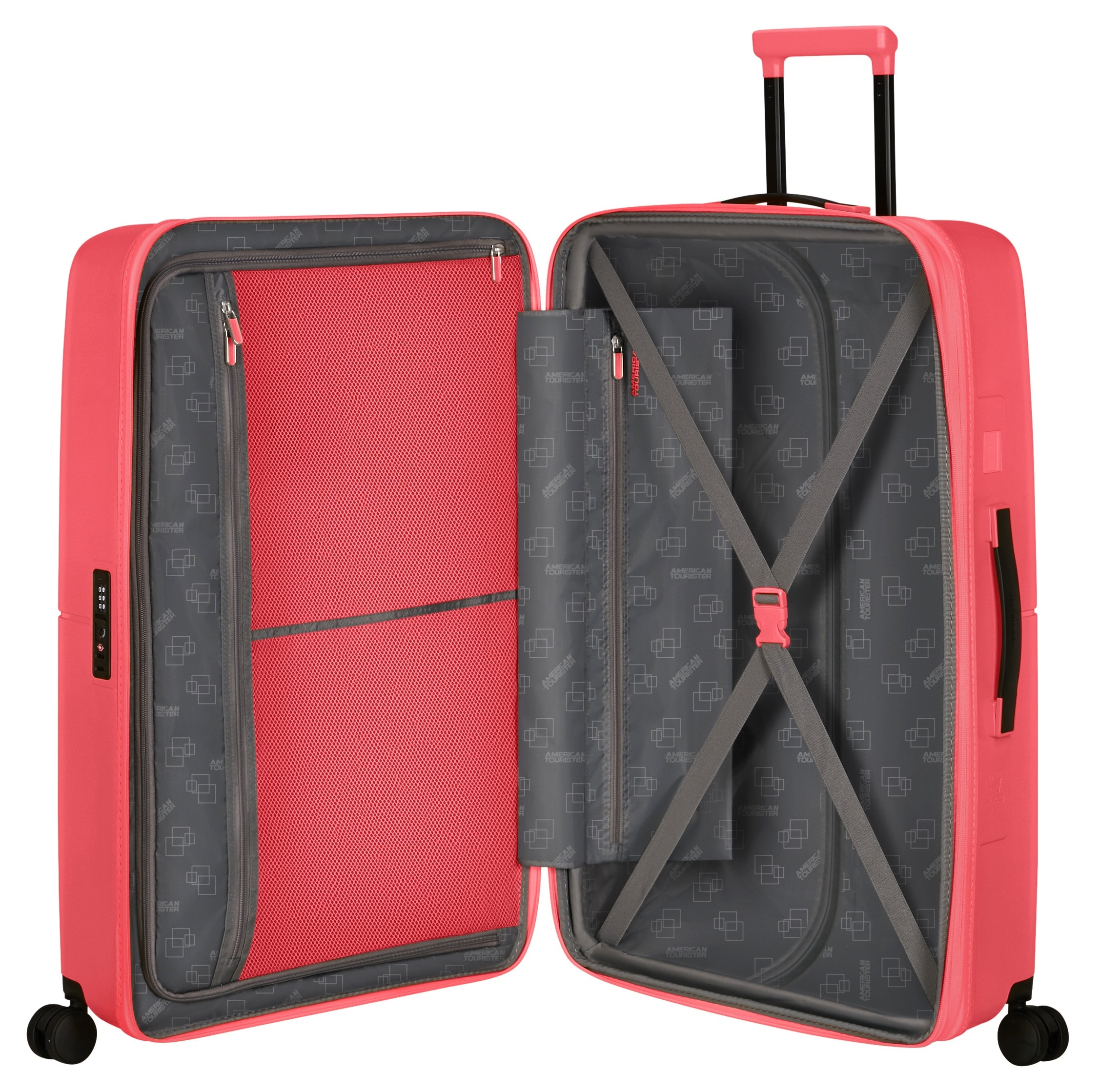 American Tourister® Trolley »DASHPOP 77«, 4 Rollen, Koffer groß Reisekoffer TSA-Zahlenschloss Aufgabegepäck