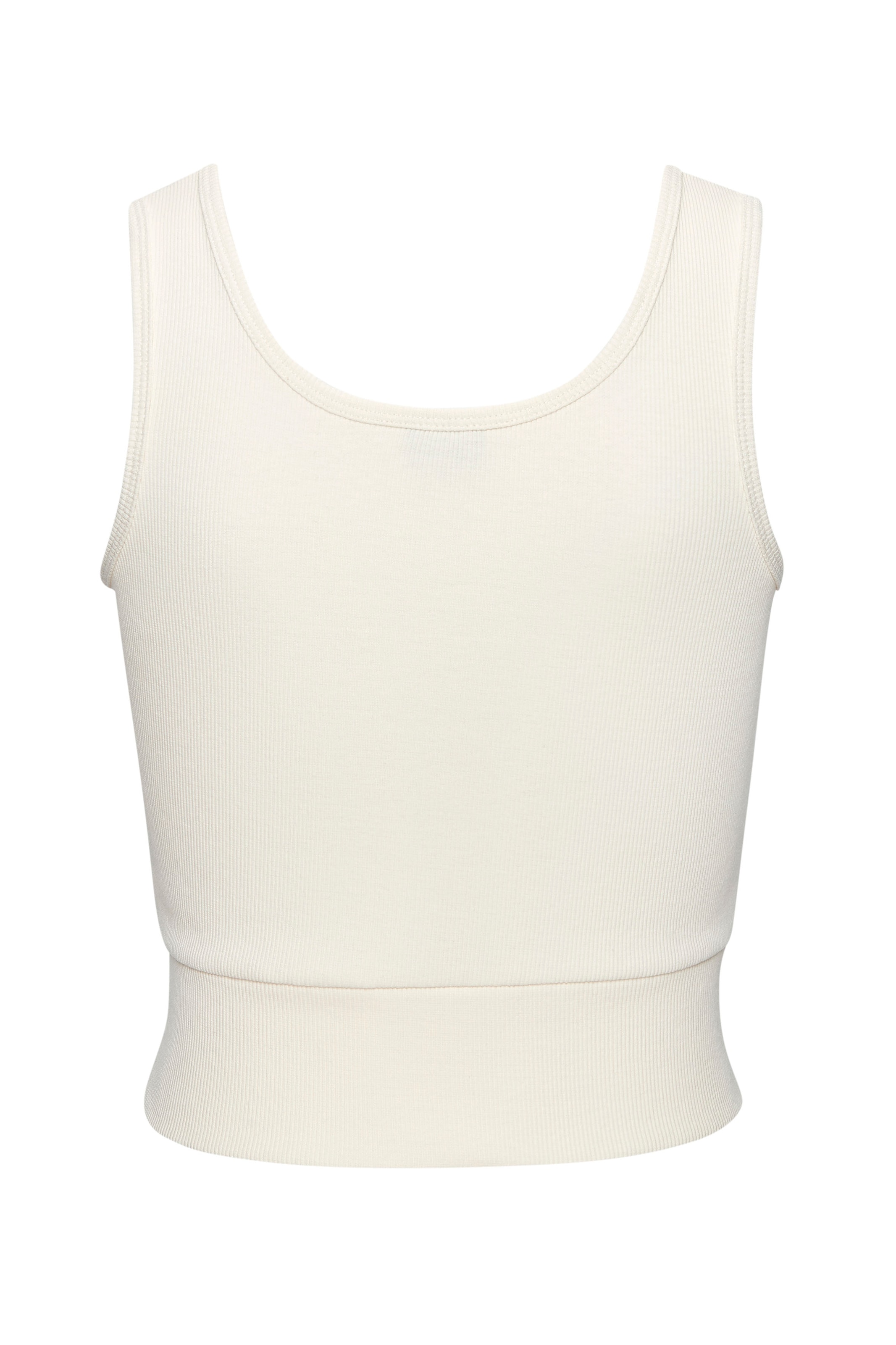 Buffalo Crop-Top, in Rippstruktur mit breitem Bund