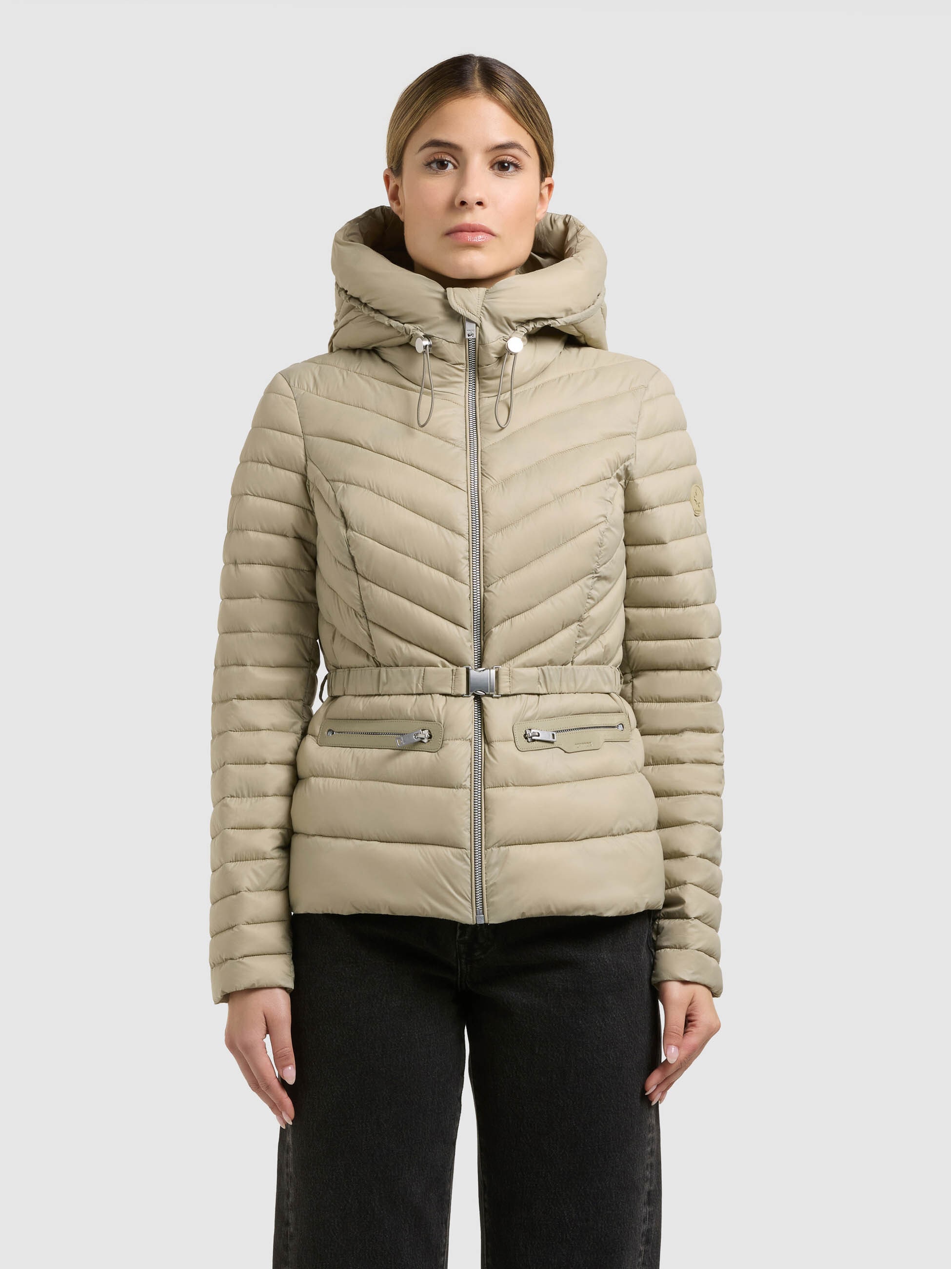 khujo Steppjacke »LORELLA« mit Kapuze