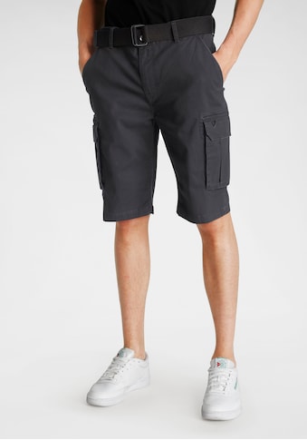 Cargoshorts, (Set, 2 tlg., mit abnehmbarem Gürtel)