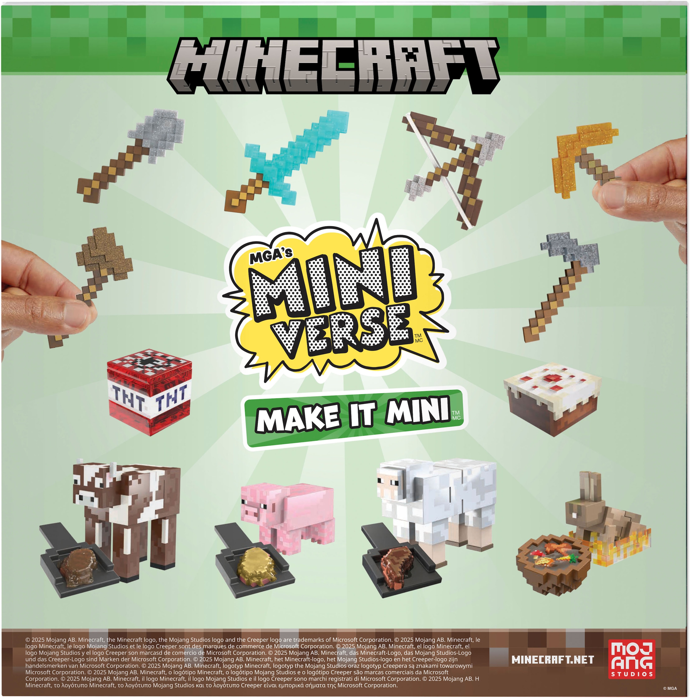 MGA ENTERTAINMENT Kreativset »MGA's Miniverse - Make It Mini Minecraft«