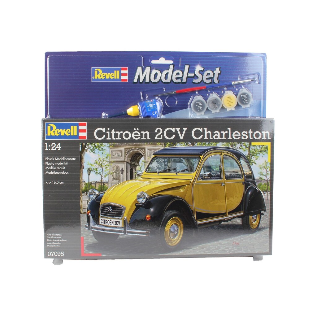 Revell® Modellbausatz »Citroen 2CV Charleston«, (Set), 1:24, Made in Europe