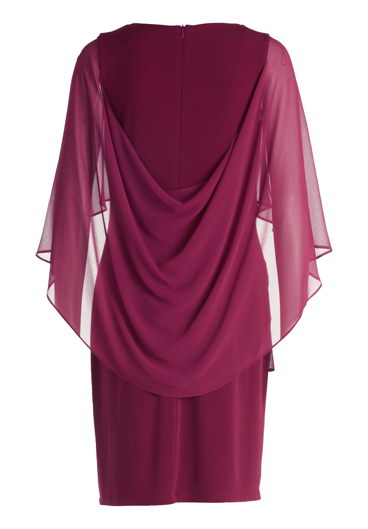 Vera Mont Cocktailkleid »Vera Mont Cocktailkleid mit Raffung«, Materialmix