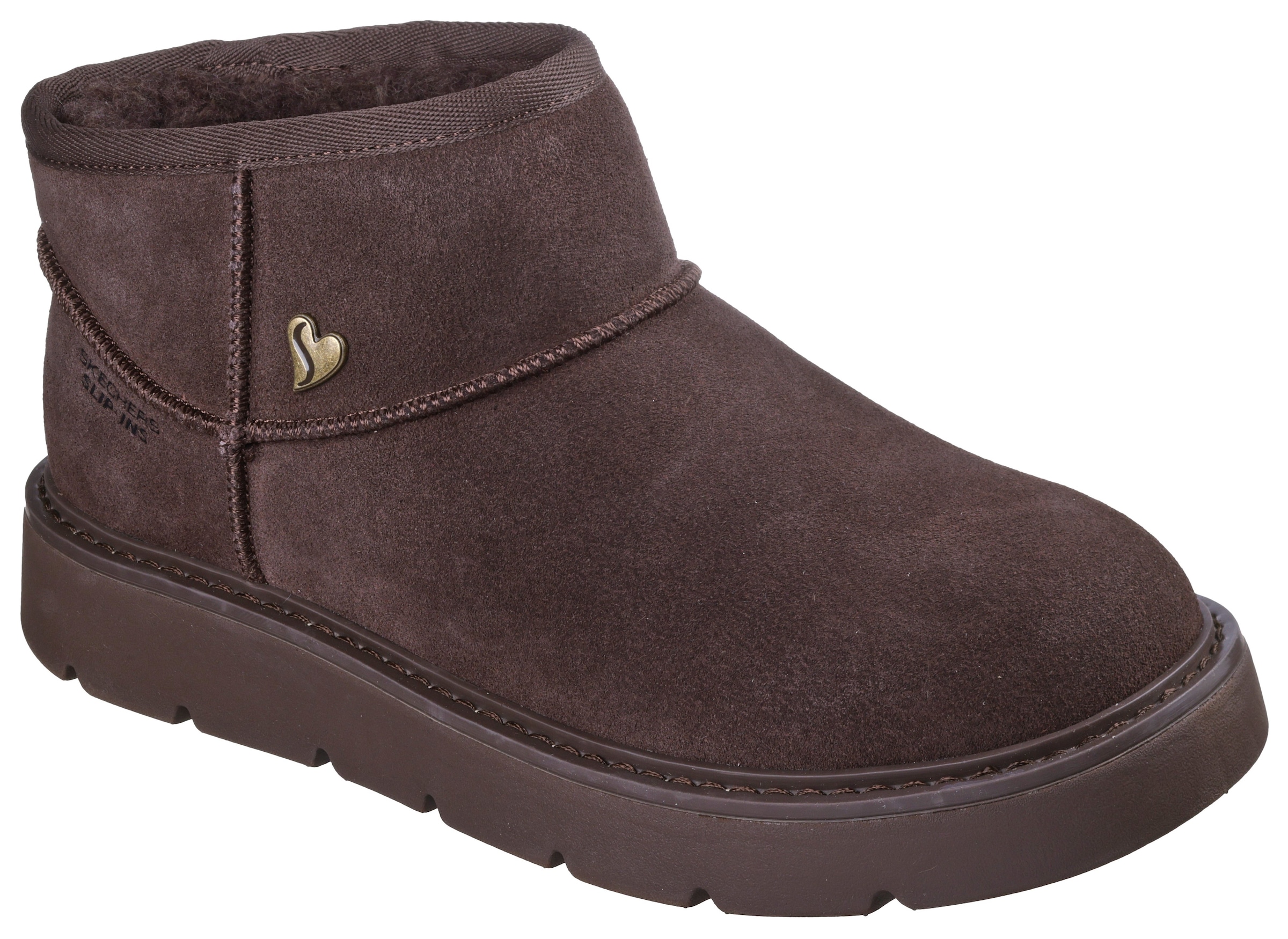 Skechers »KEEPSAKES COZY-COZY MINI«  Snowboots, Schlupfstiefel mit Plateausohle