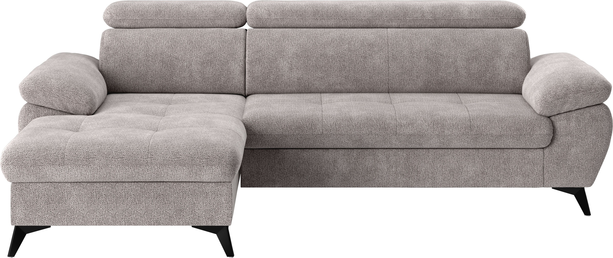COTTA Ecksofa "Hudson L-Form", inkl. verstellbare Kopfstützen, wählbar mit günstig online kaufen