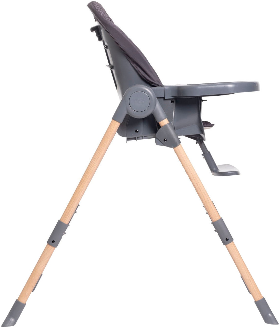 Chicco Hochstuhl »Polly Essential Coal«, mit Essbrett