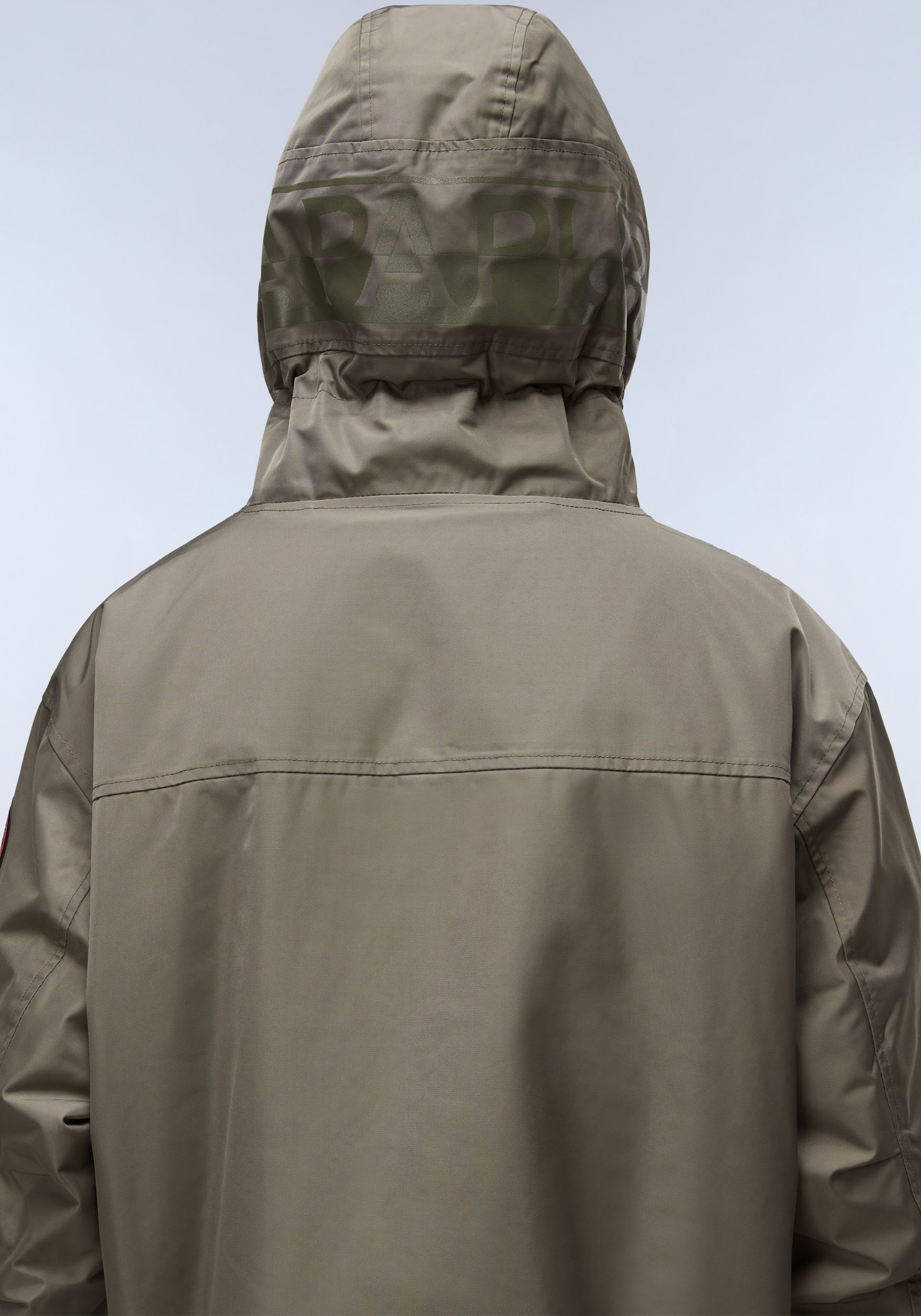 Napapijri Anorak »RAINFOREST«, mit Kapuze, regular fit, mit seitlichen Reißverschluss, Belüftungsösen