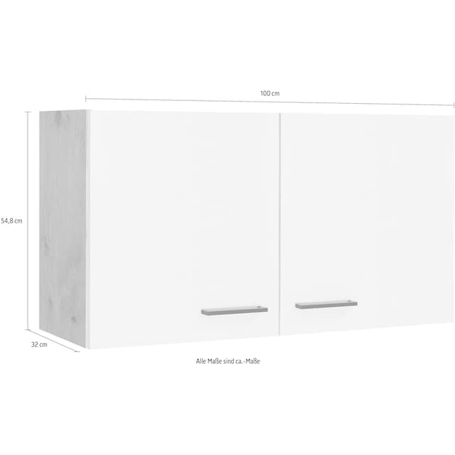 Flex-Well Hängeschrank »Vintea«, (B x H x T) 100 x 54,8 x 32 cm, mit  Metallgriffen kaufen | BAUR