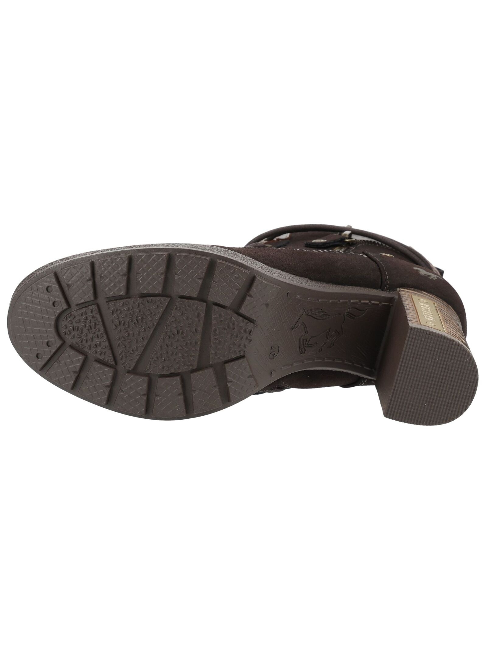 Mustang Shoes High-Heel-Stiefelette »Mustang Shoes Stiefelette Lederimitat«