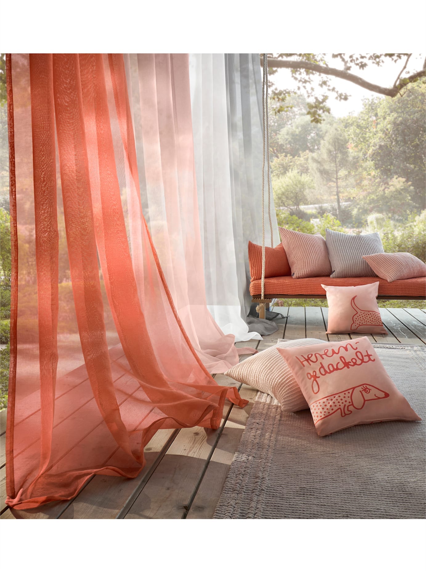 Decoratieve vitrage
