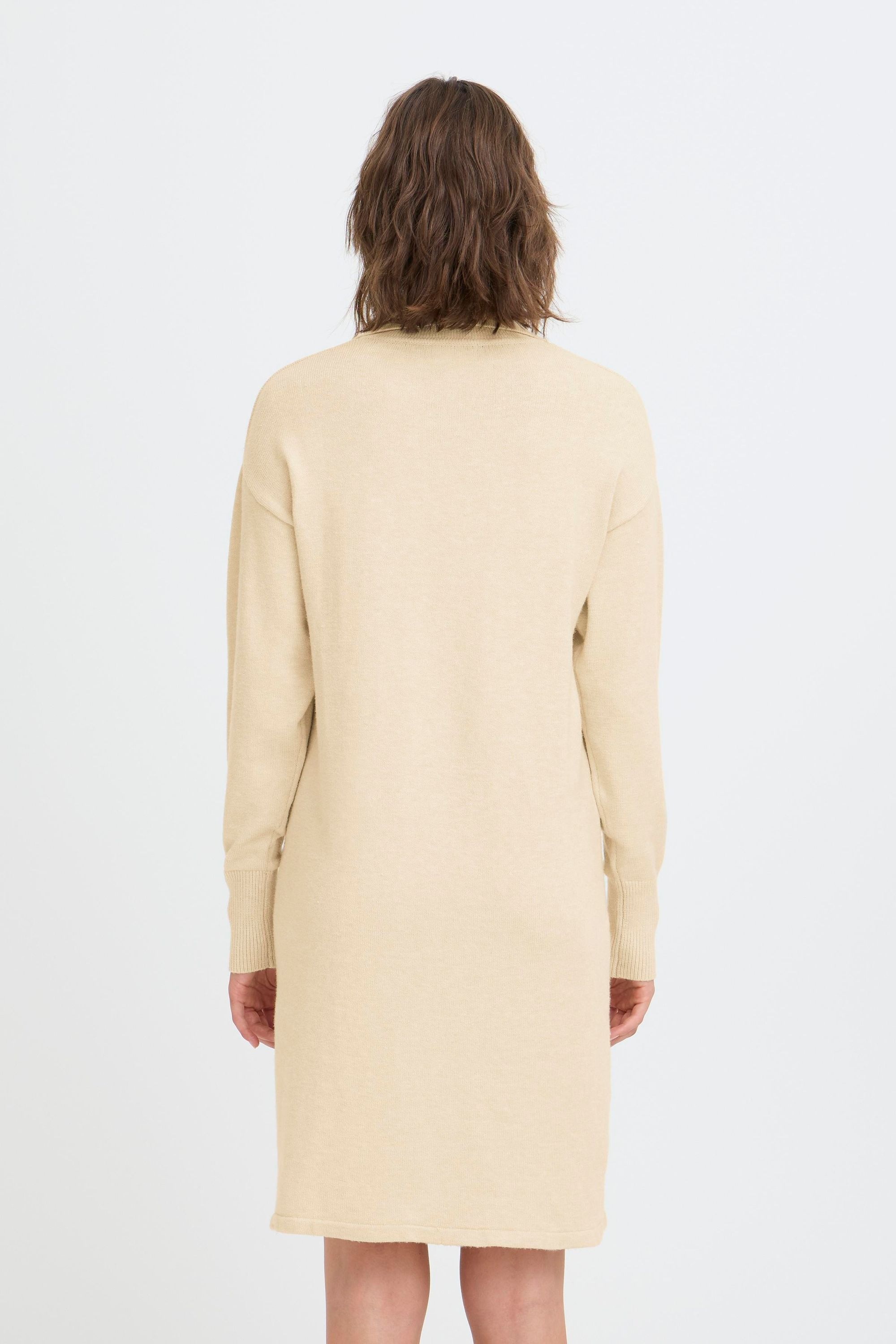 OXMO OXBMMNERA Knit Dress Beige XXL 3