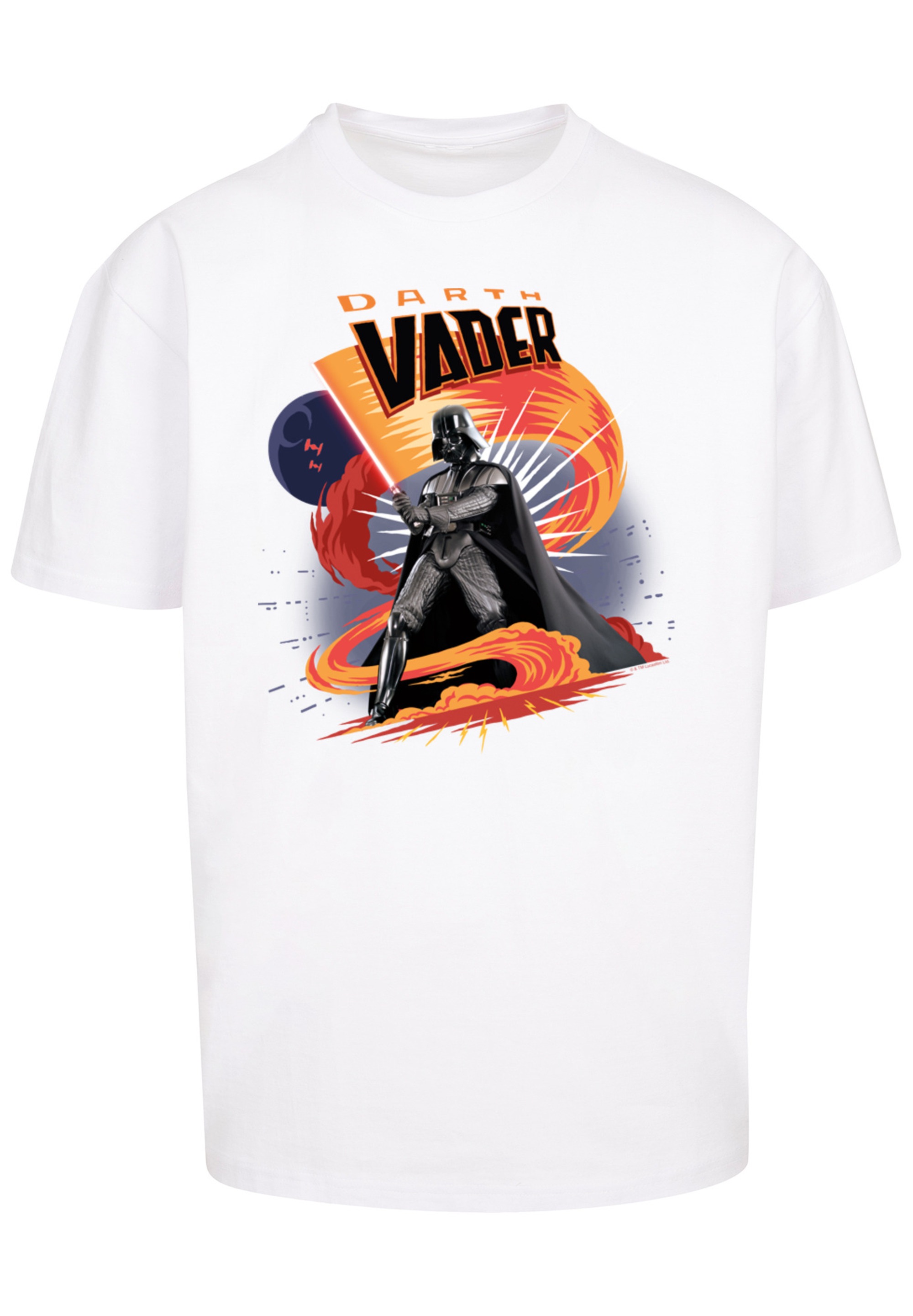 F4NT4STIC T-Shirt »Star Wars Darth Vader Swirling Fury«, Print