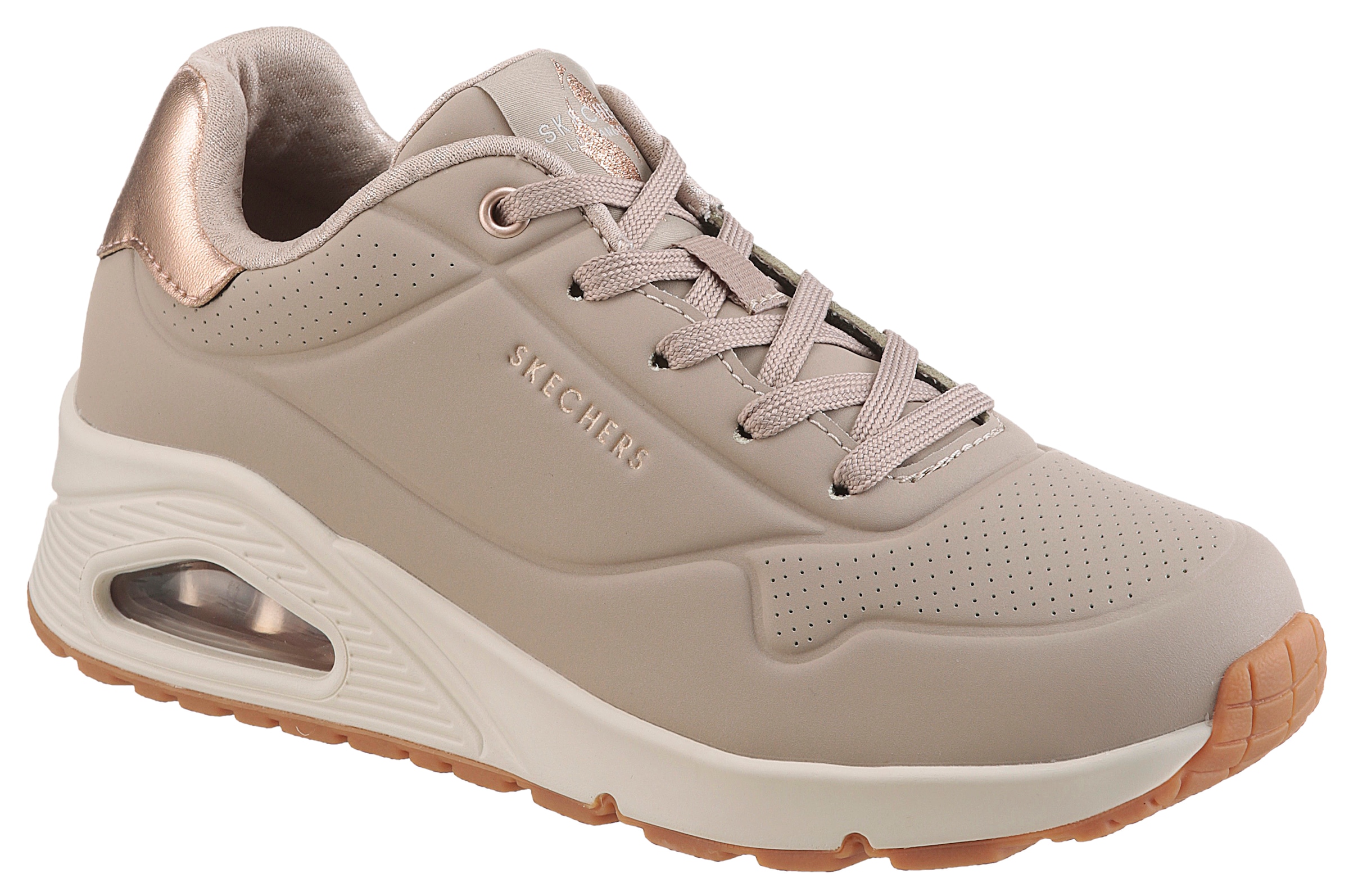 Skechers Sneaker "UNO GOLDEN AIR", Freizeitschuh, Halbschuh, Schnürschuh mi günstig online kaufen