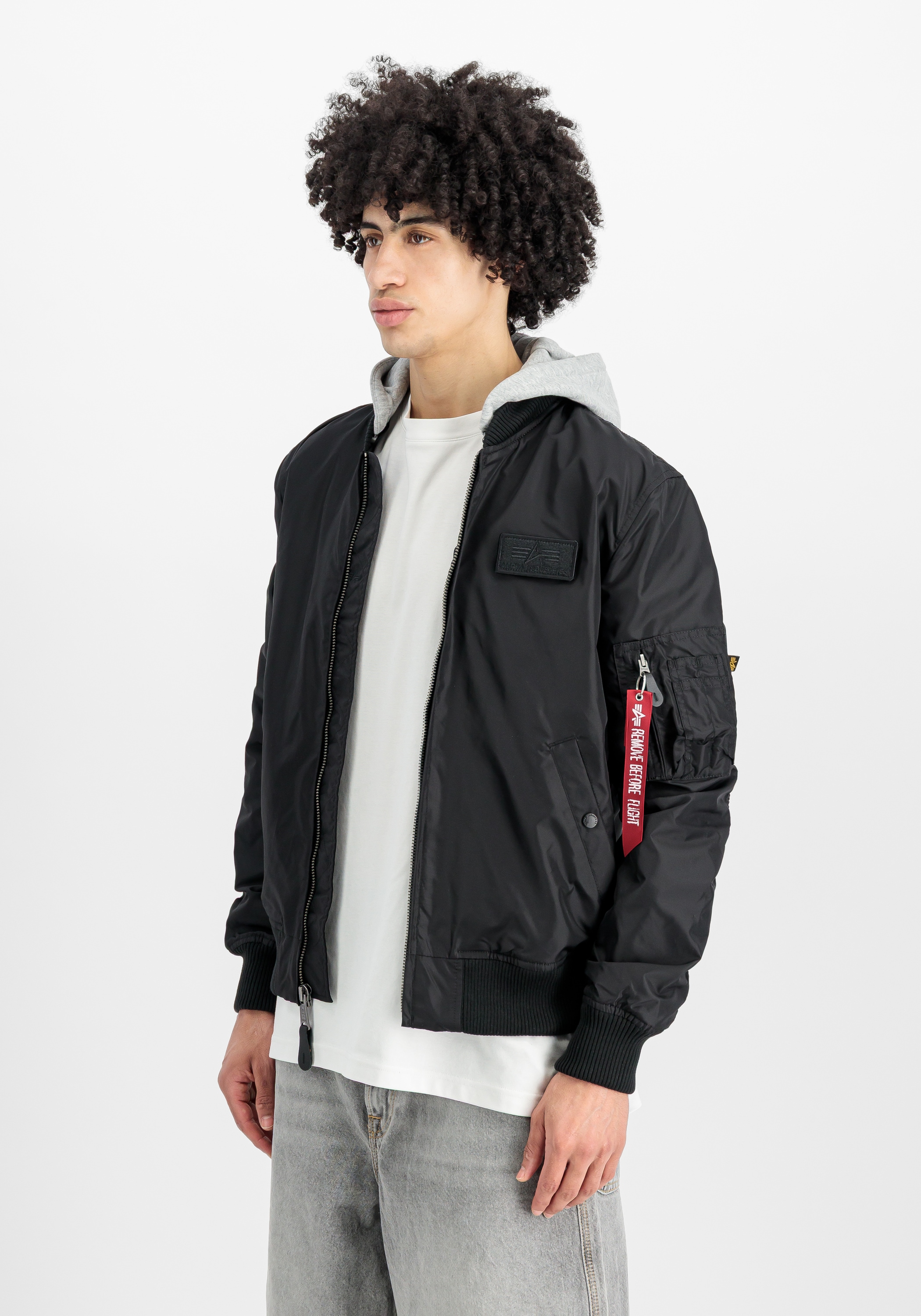 Alpha Industries Bomberjacke "MA-1 TT Hood Light"