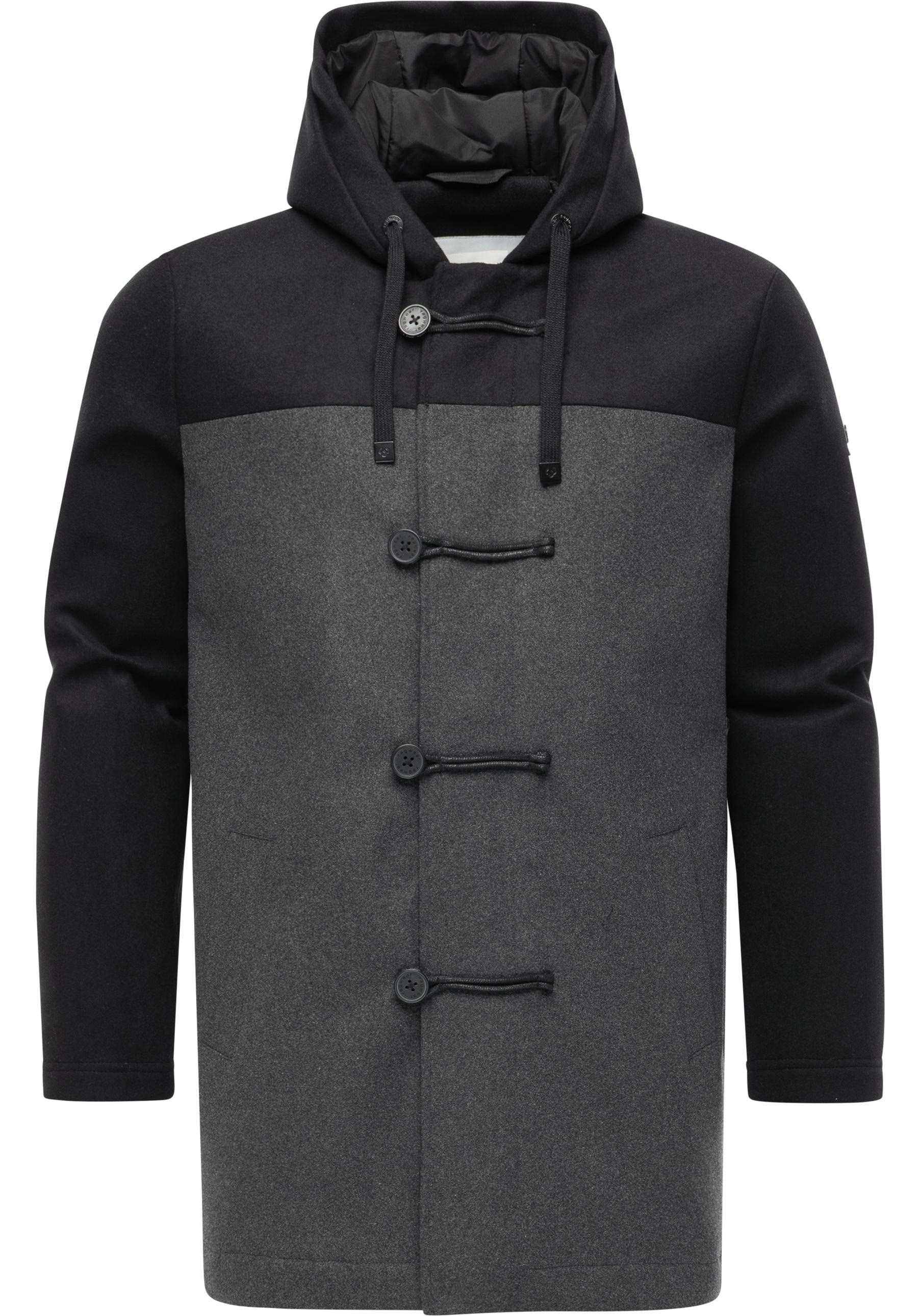 Ragwear Dufflecoat "Dorvan YOUMODO" Funktionaler Herren Fleece-Mantel günstig online kaufen