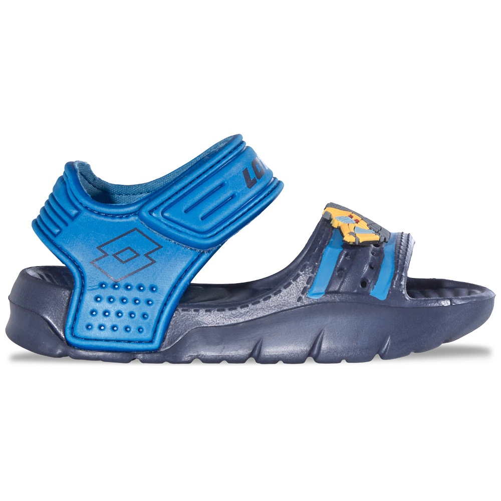 Sandale LOTTO, Mädchen, Gr. 25, navy, blau, Synthetik, mehrfarbig, Schuhe Sandale, - ideal für Spielplatz, Strand & Wasser