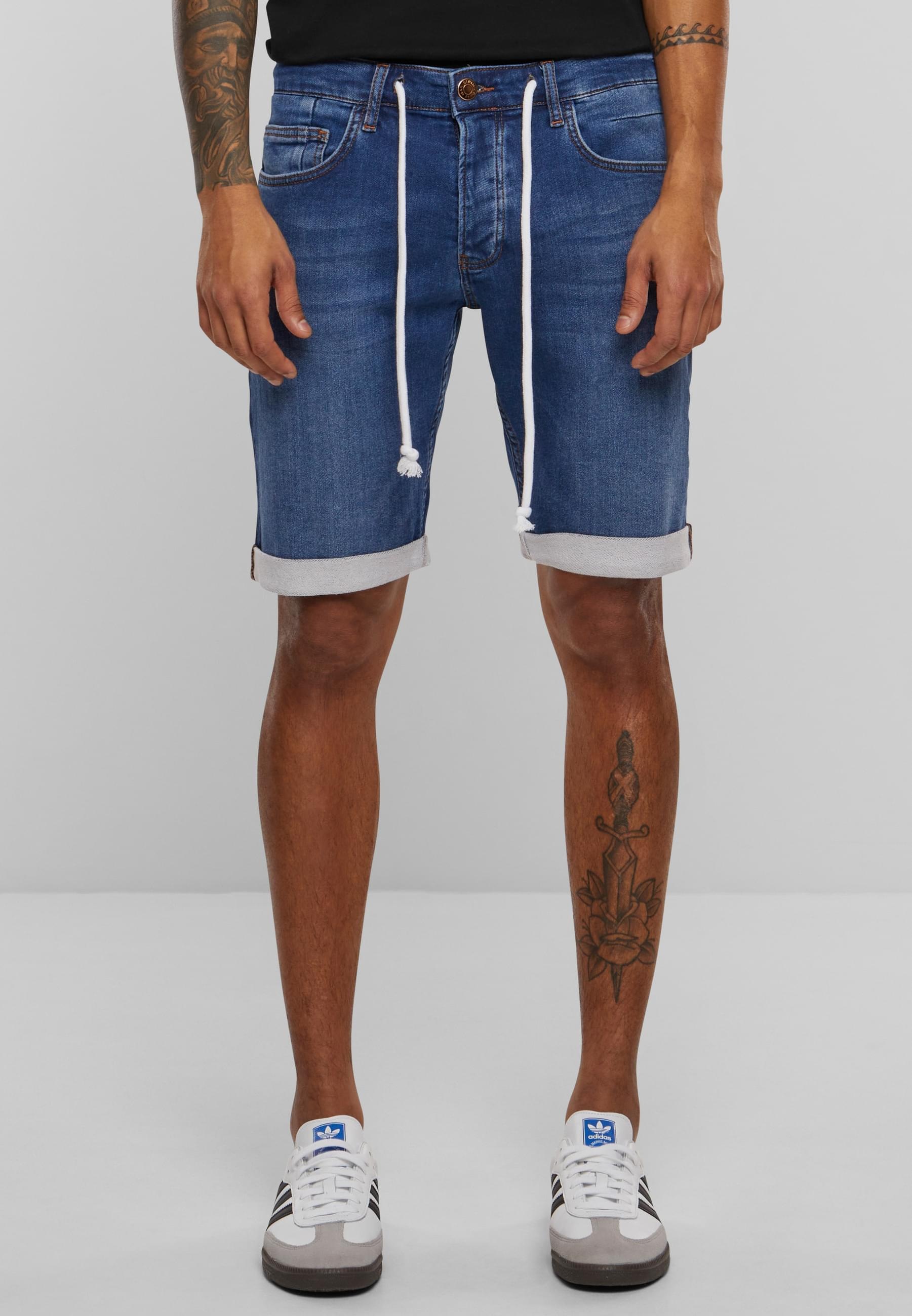 2Y Studios Stoffhose »2Y Studios Herren 2Y Basic Slim Fit Denim Shorts«