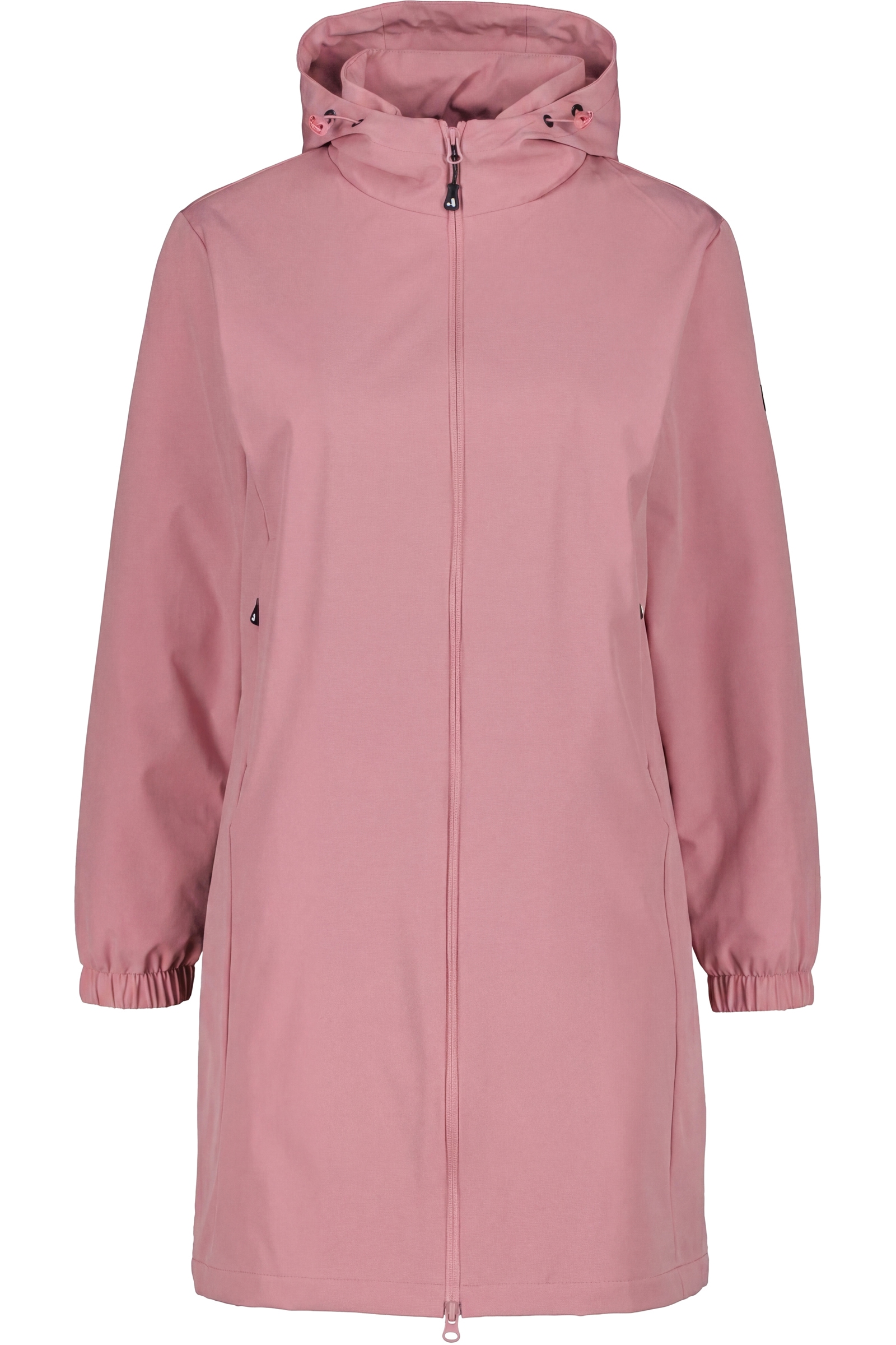 Alife & Kickin Sommerjacke "Damen TorilAK A Übergangsjacke, Jacke" lange Übergangsjacke mit abnehmbarer Kapuze und Reißverschluss