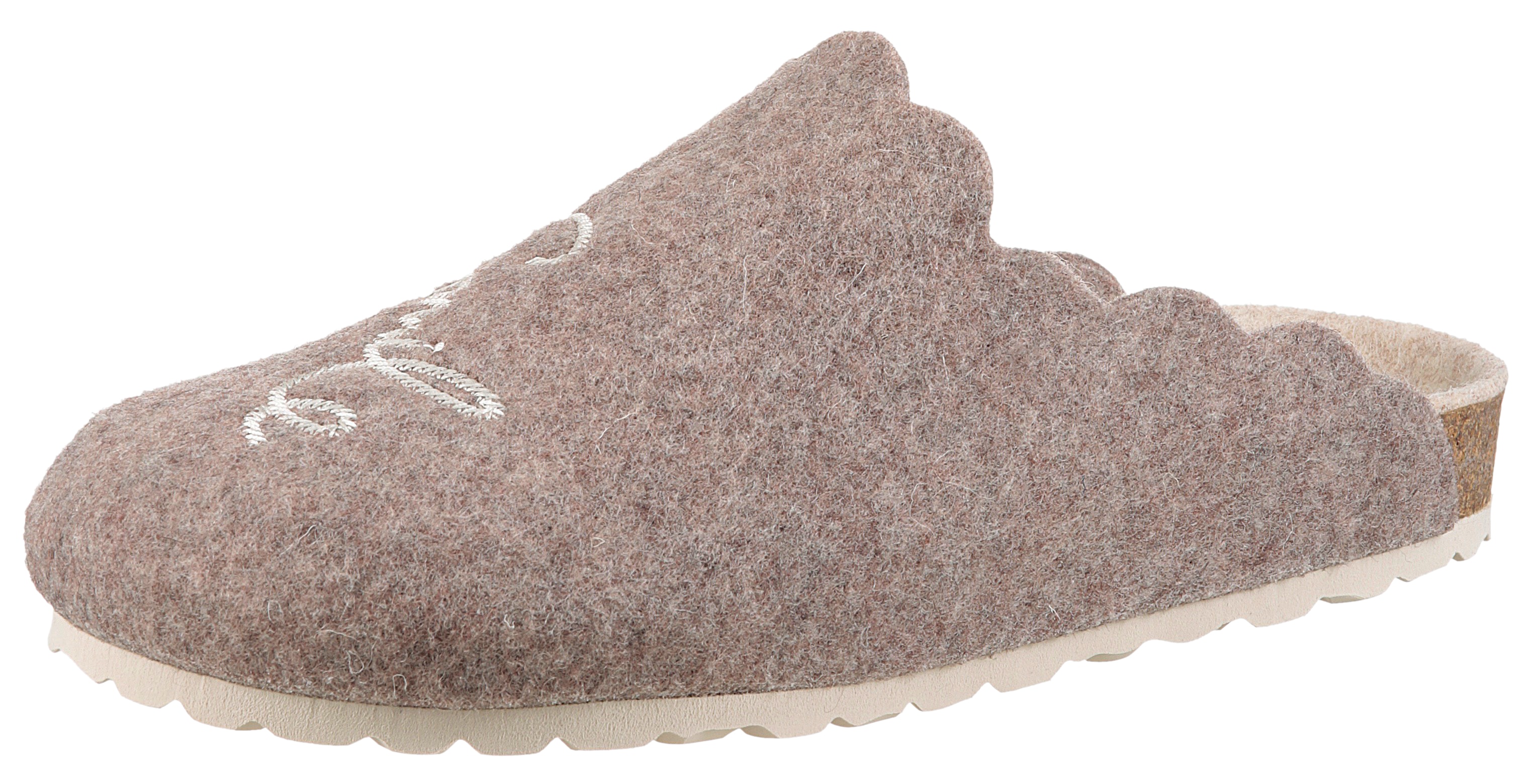 Aniston SHOES Clog "Smile" Clog, Hausschuh, Homeslipper