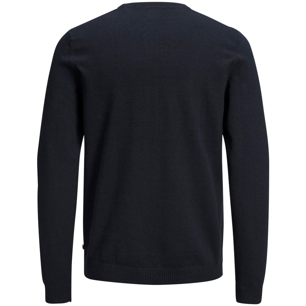 Jack & Jones Rundhalspullover »BASIC KNIT CREW NECK«