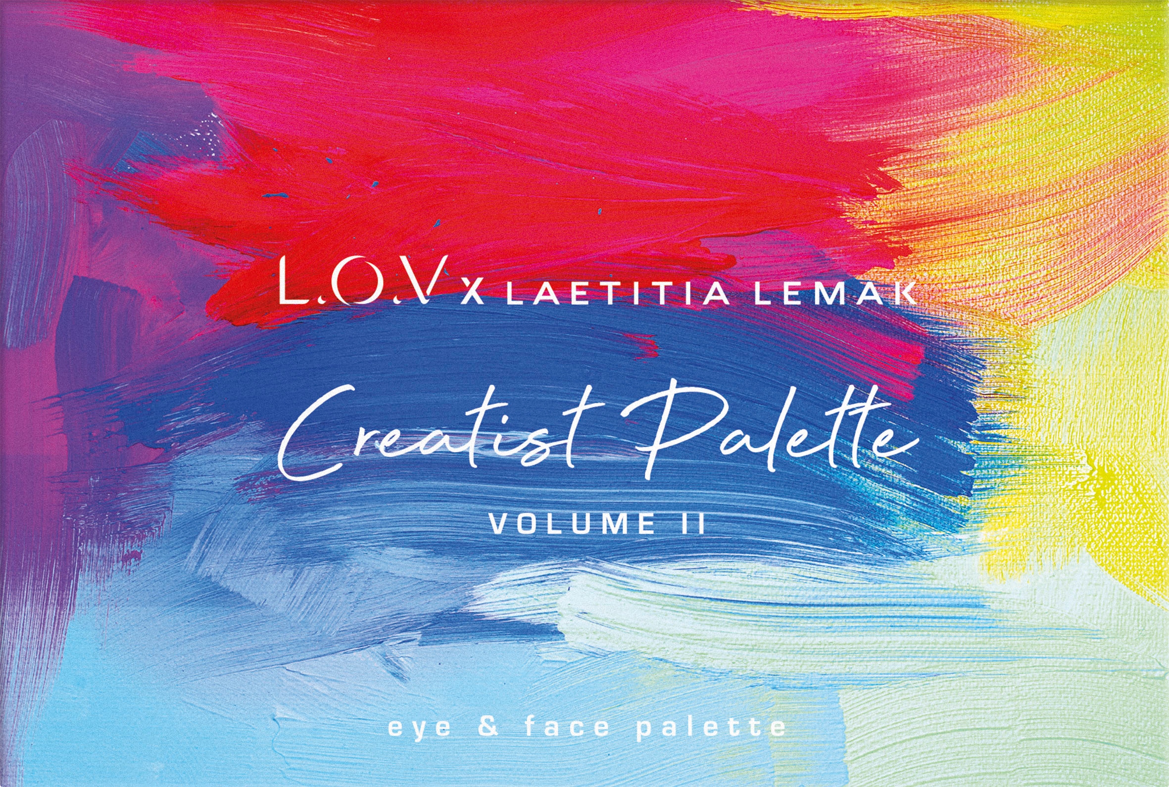 L.O.V Lidschatten-Palette »L.O.V x LAETITIA LEMAK CREATIST PALETTE Volume II eye & face palette«