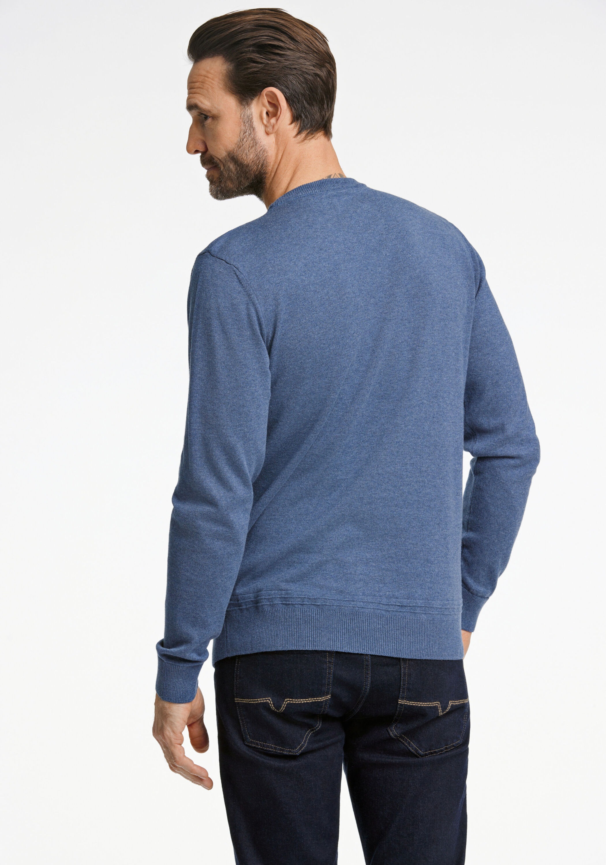 BISON Strickpullover "Strickpullover Comfort Fit" günstig online kaufen
