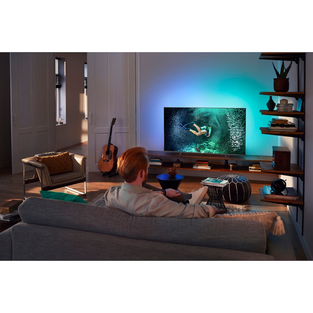 Philips LED-Fernseher »70PUS7906/12«, 177 cm/70 Zoll, 4K Ultra HD, Android TV-Smart-TV, 3-seitiges Ambilight