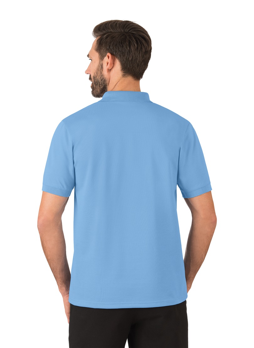 Trigema Poloshirt in Piqué-Qualität Kragen mit Knopfleiste | BAUR