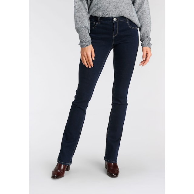 Arizona Bootcut-Jeans »Ultra-Stretch«, Mid-Waist kaufen | BAUR