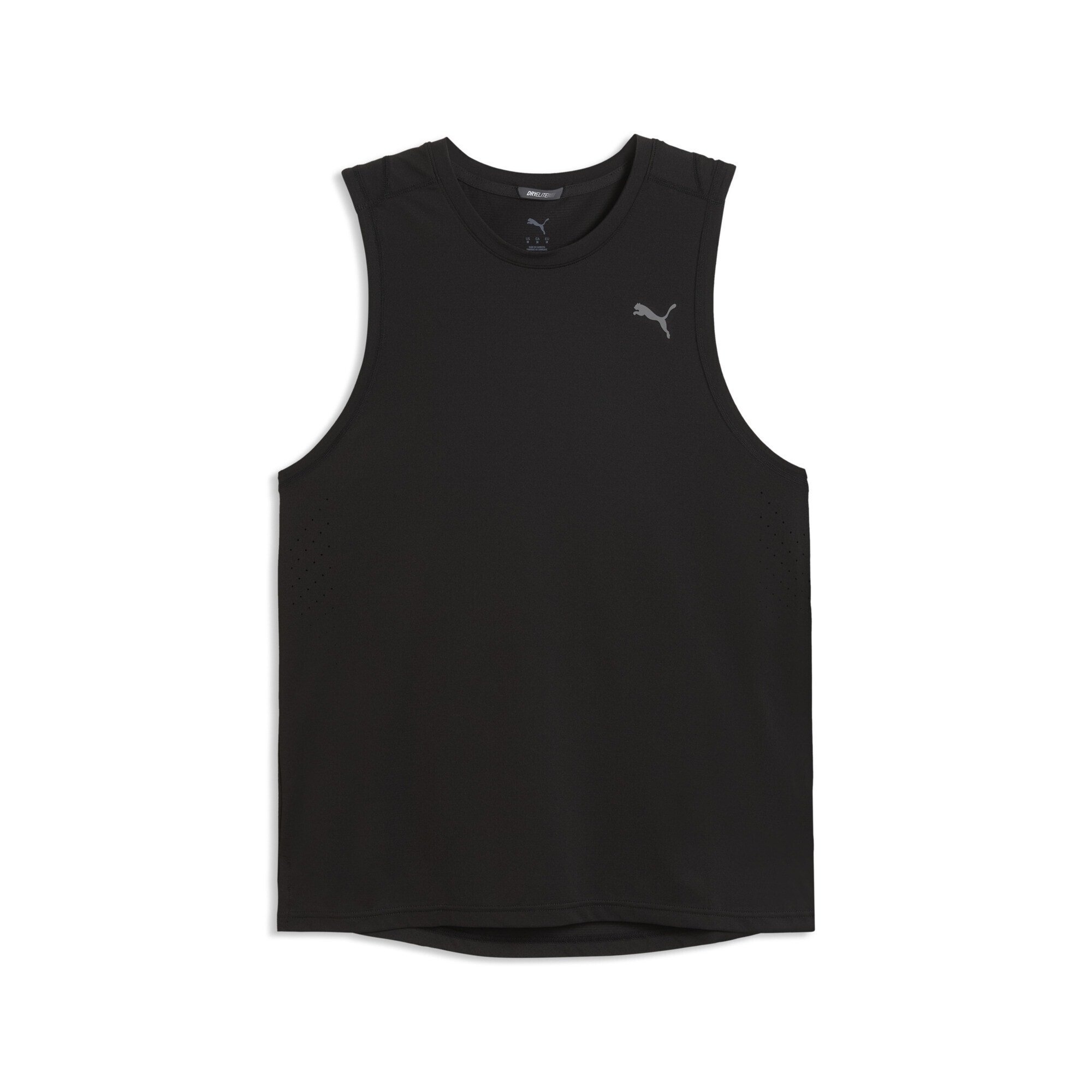 PUMA Herren Trainingstop "PWRMODE Trainings-Tanktop Herren", schwarz, Gr. XXXL, Obermaterial: 92% Polyester, 8% Elasthan, Tops
