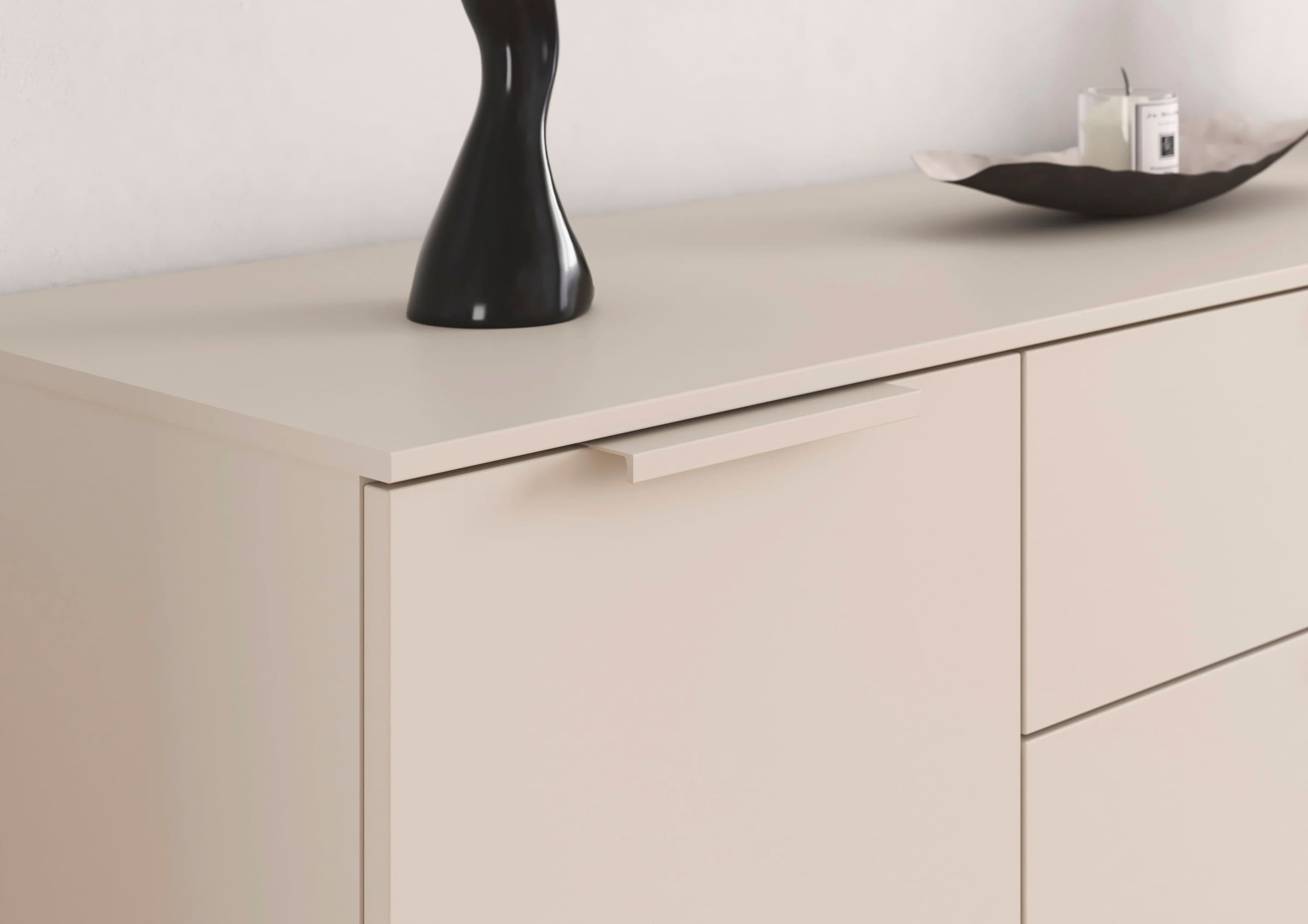 LeGer Home by Lena Gercke Kommode »Kommode Sideboard Schubladenkommode SERINA eleganter Eyecatcher« inkl. SOFT-CLOSE-FUNKTION,  mit 4 Schubkästen und 2 Türen sowie Metallgriffen MADE IN GERMANY