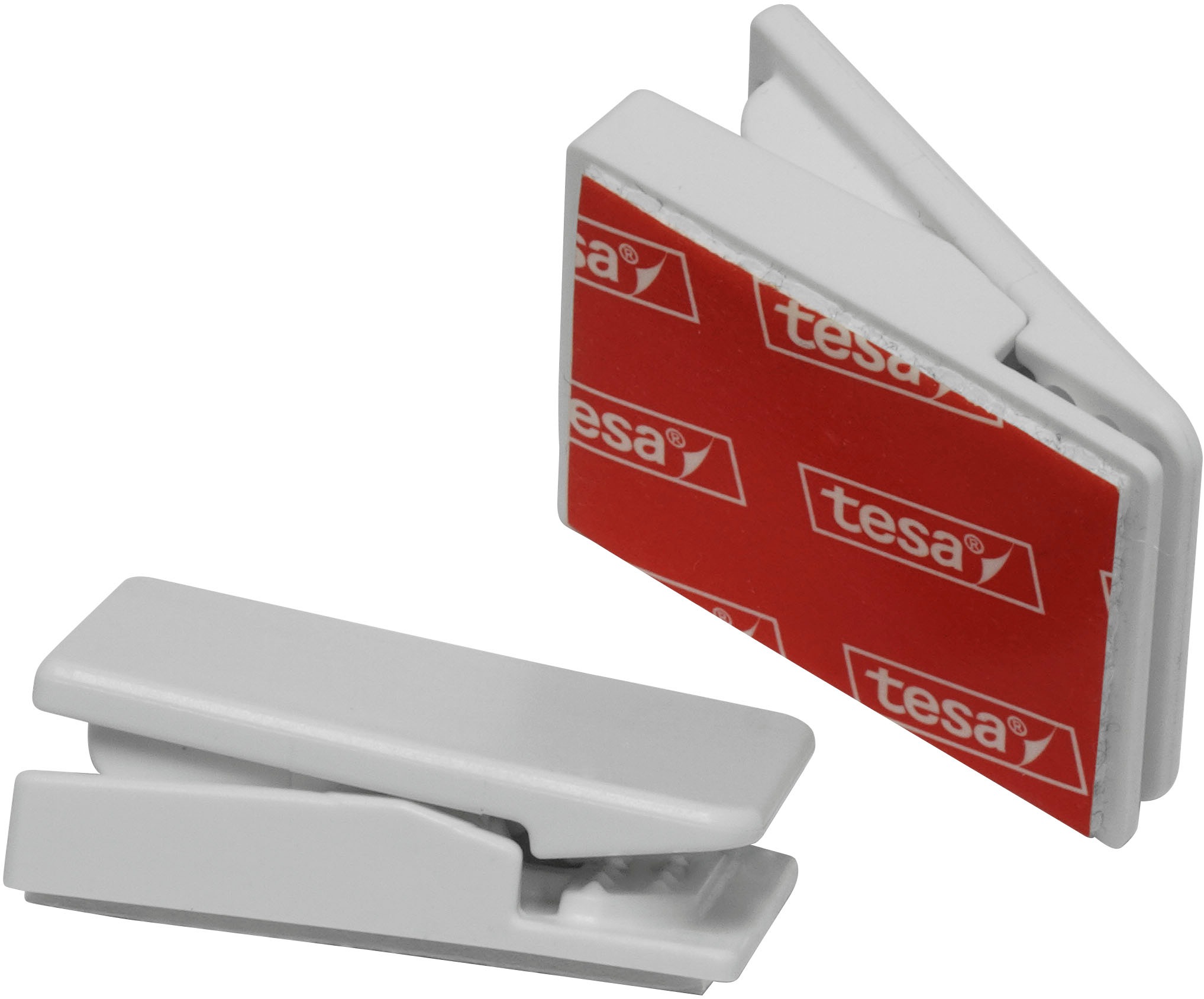 Thumbnail - GARDINIA Dekoklammer "Klebeklammer" mit Qualitäts-Klebe-Pads