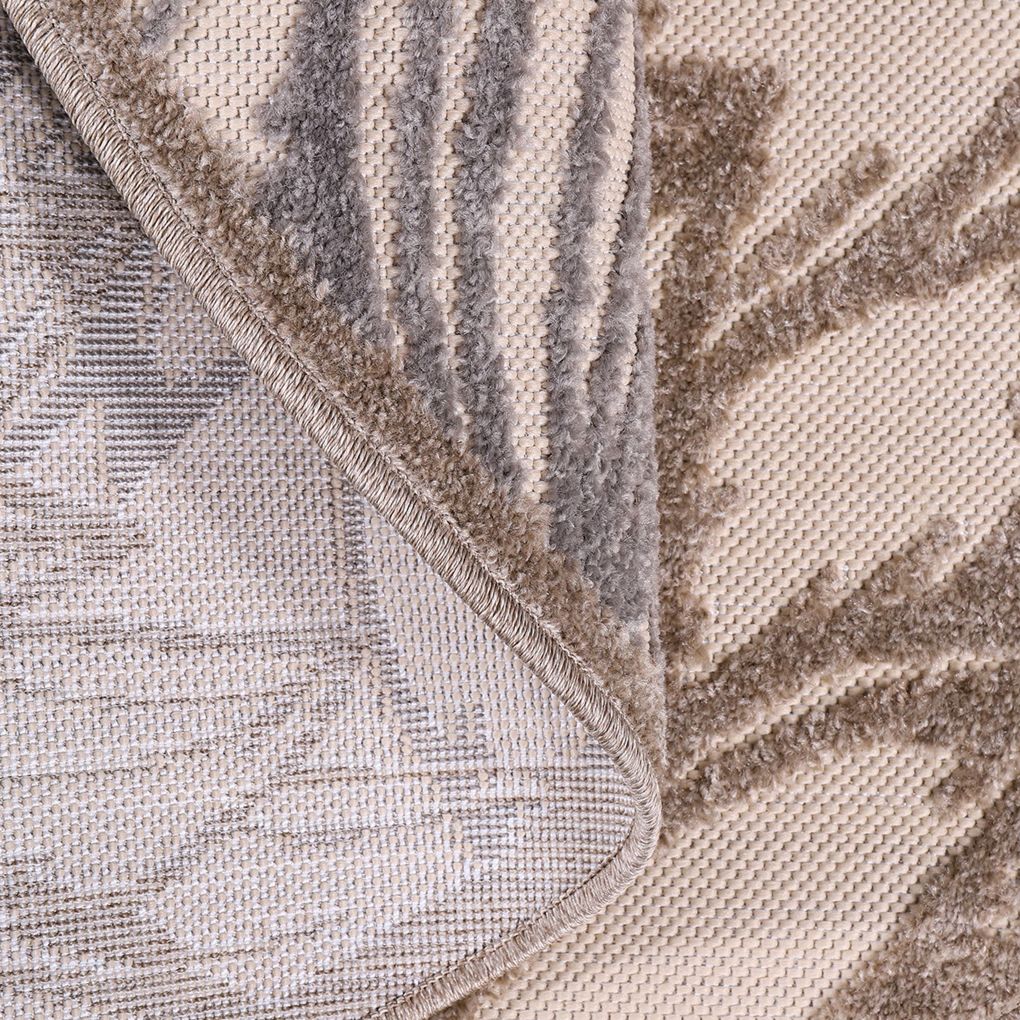 Sanat Teppich »Floral 2 Outdoor«, rund, 6 mm Höhe, In- und Outdoor geeignet, florales Design, Balkon, Terasse
