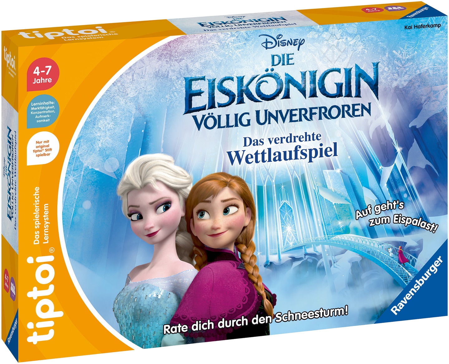 »tiptoi® BAUR unverfroren Wettlaufspiel«, Eiskönigin, FSC® verdrehte Ravensburger Wald Völlig - - - Disney Das Die | weltweit schützt Spiel